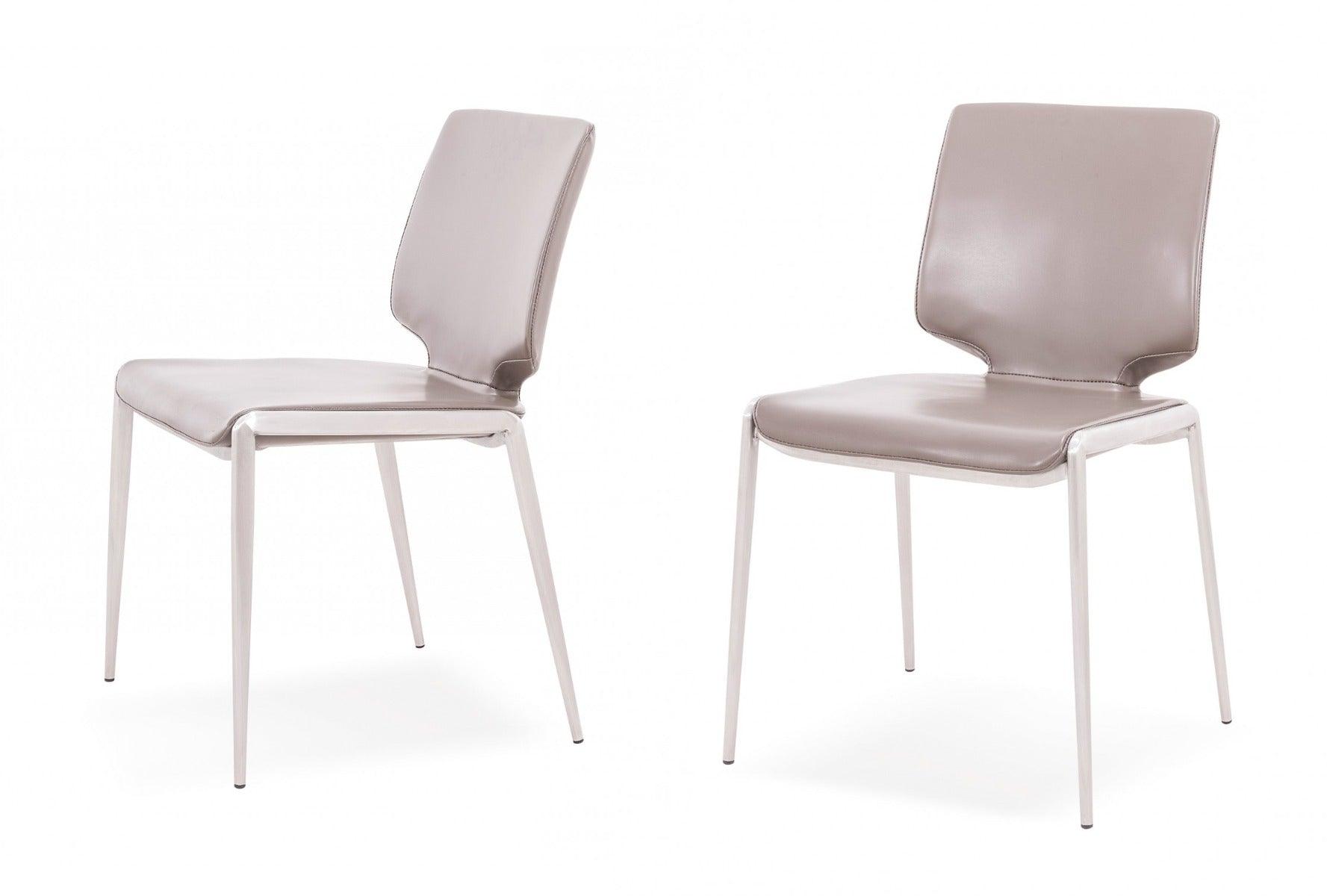 Modrest Eileen Modern EcoLeather Dining Chair (Set of 2)