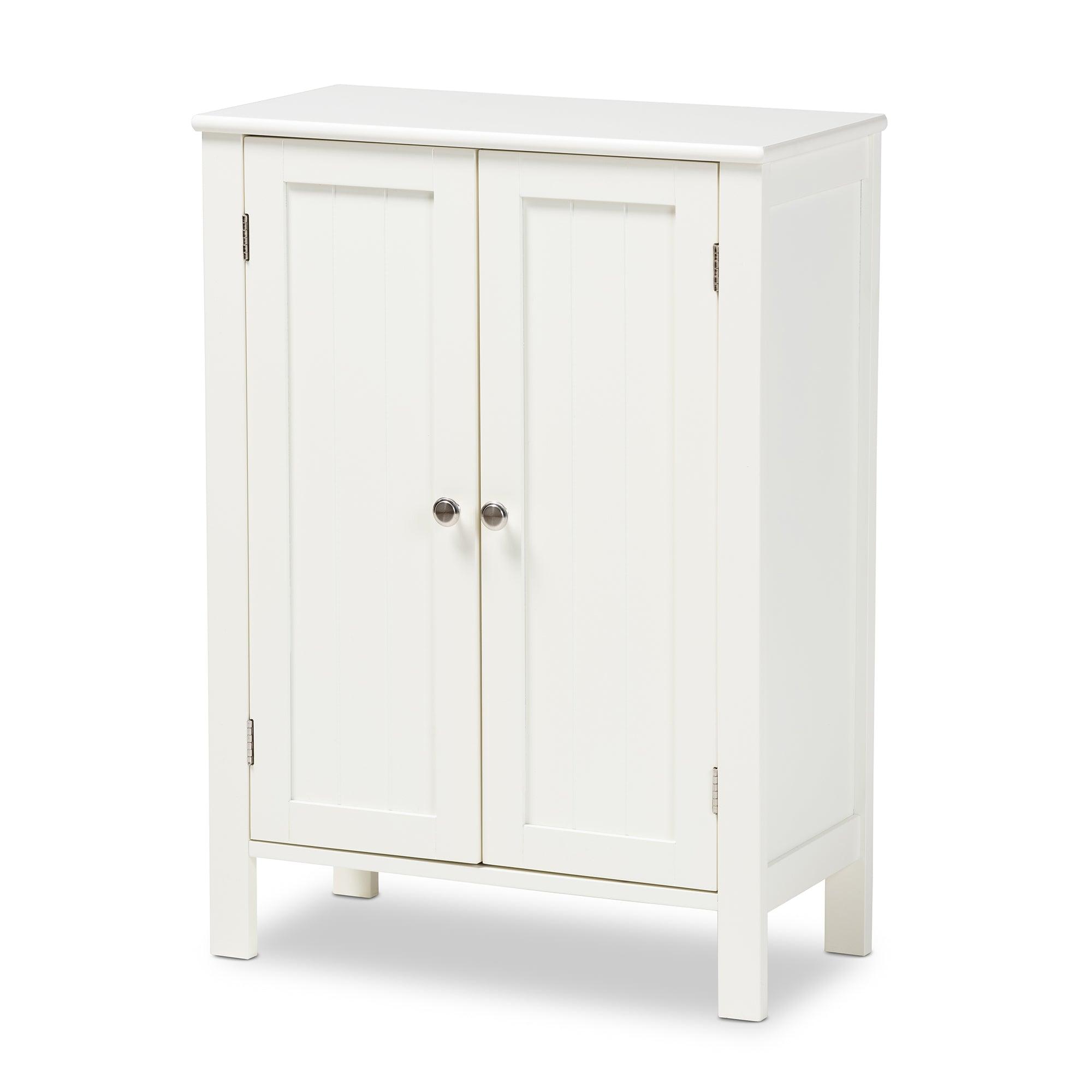 Thelma Cottage and Farmhouse Finished 2-door Wood Multipurpose Storage Cabinet