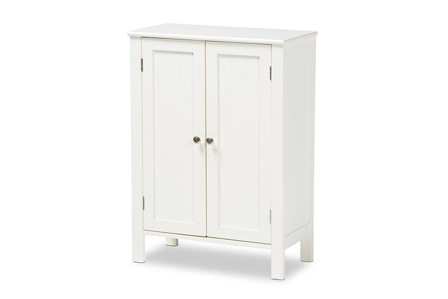 Thelma Cottage and Farmhouse Finished 2-door Wood Multipurpose Storage Cabinet