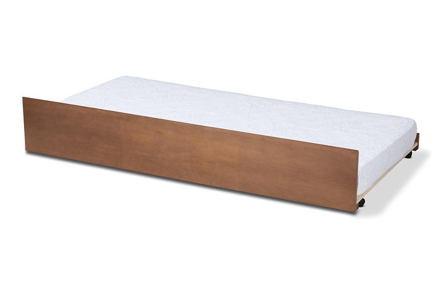 Toveli Modern and Contemporary Ash Finished Trundle Bed