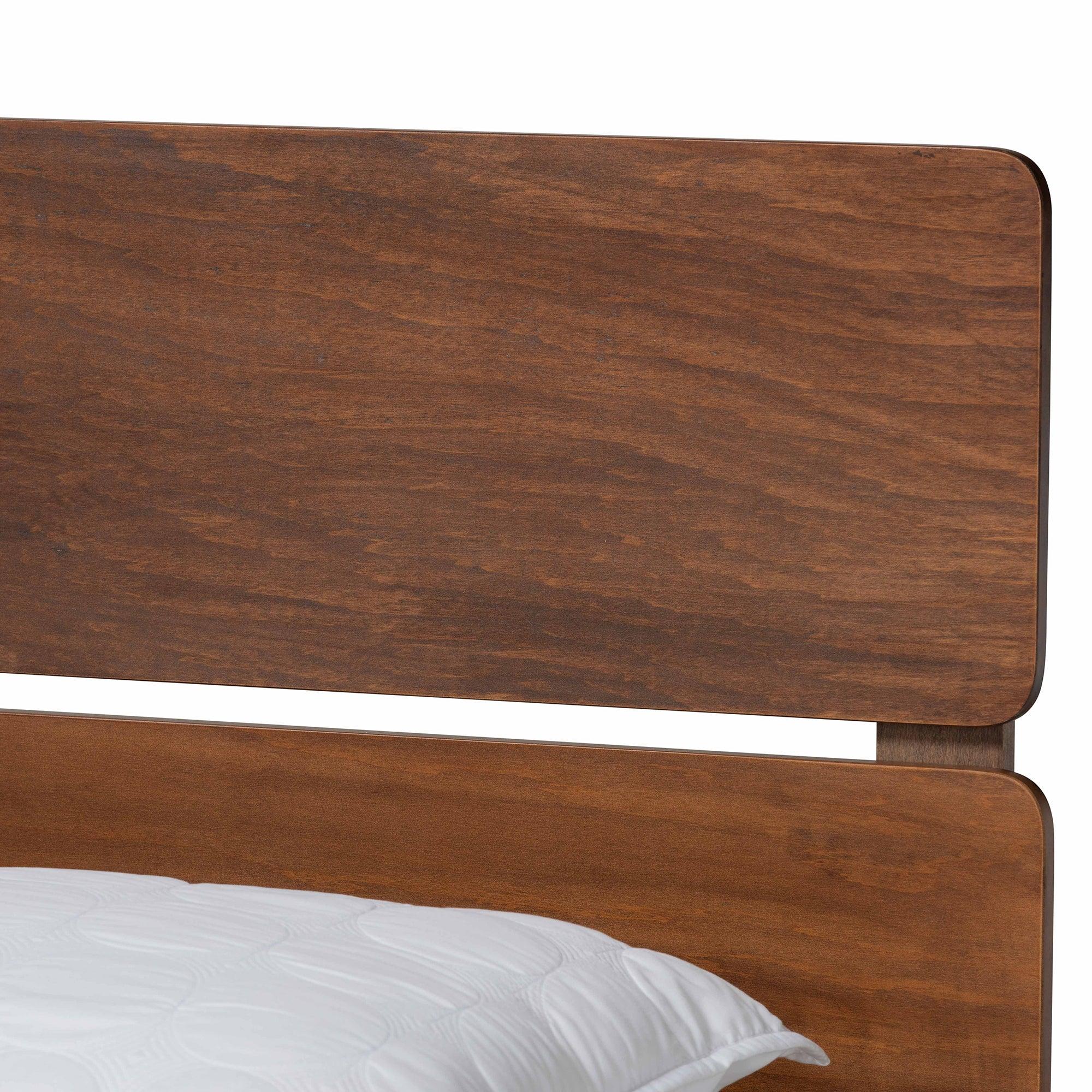 Anthony Modern and Contemporary Finished Wood Panel Bed