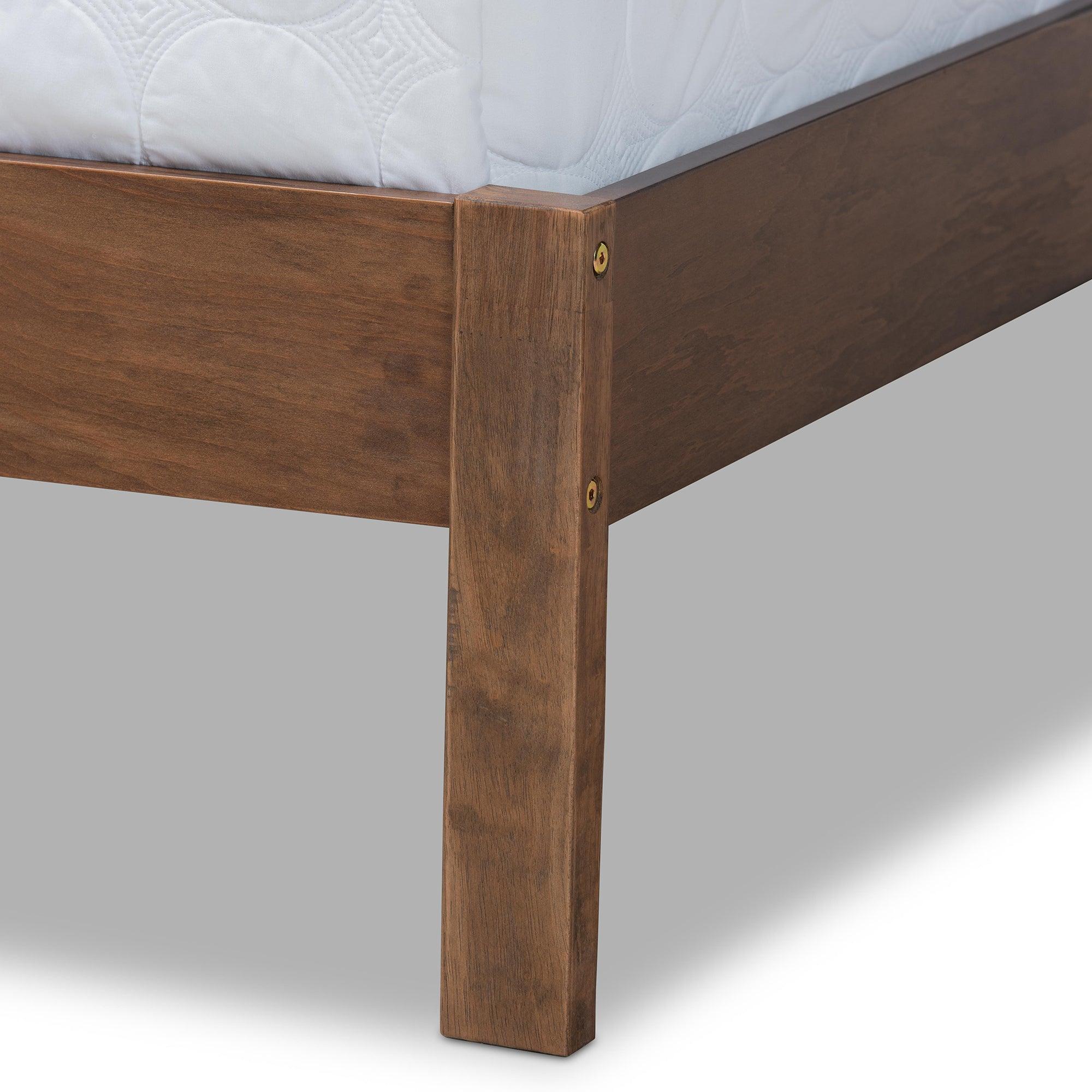 Anthony Modern and Contemporary Finished Wood Panel Bed