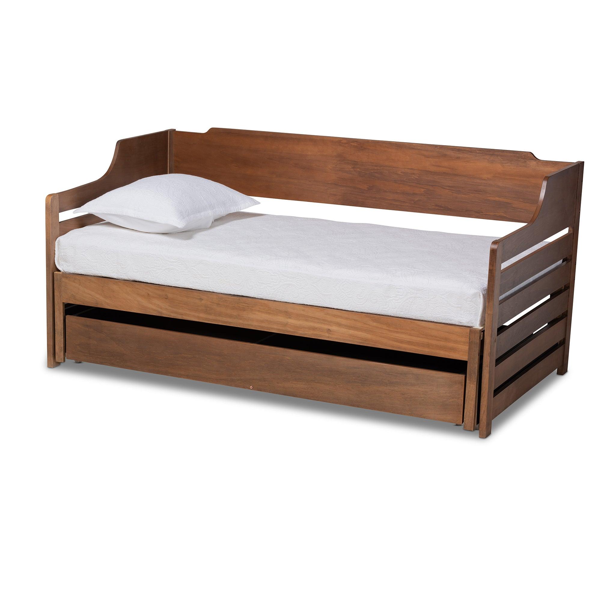 Jameson Modern and Transitional Finished Expandable to Daybed with Storage Drawer