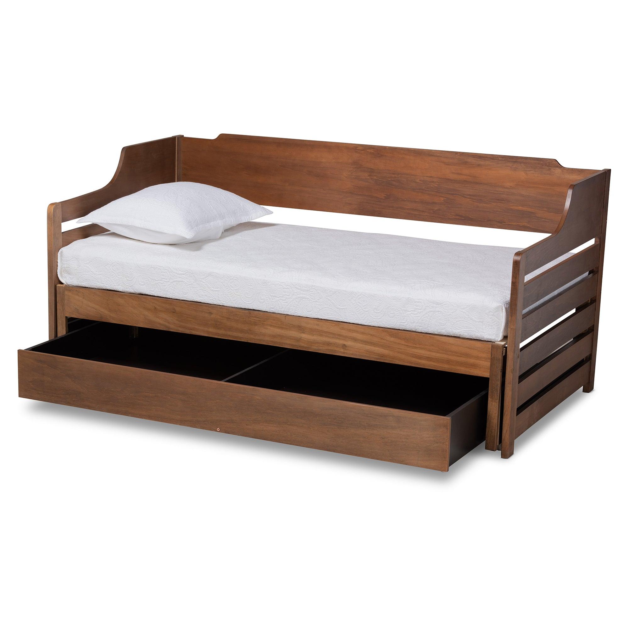 Jameson Modern and Transitional Finished Expandable to Daybed with Storage Drawer