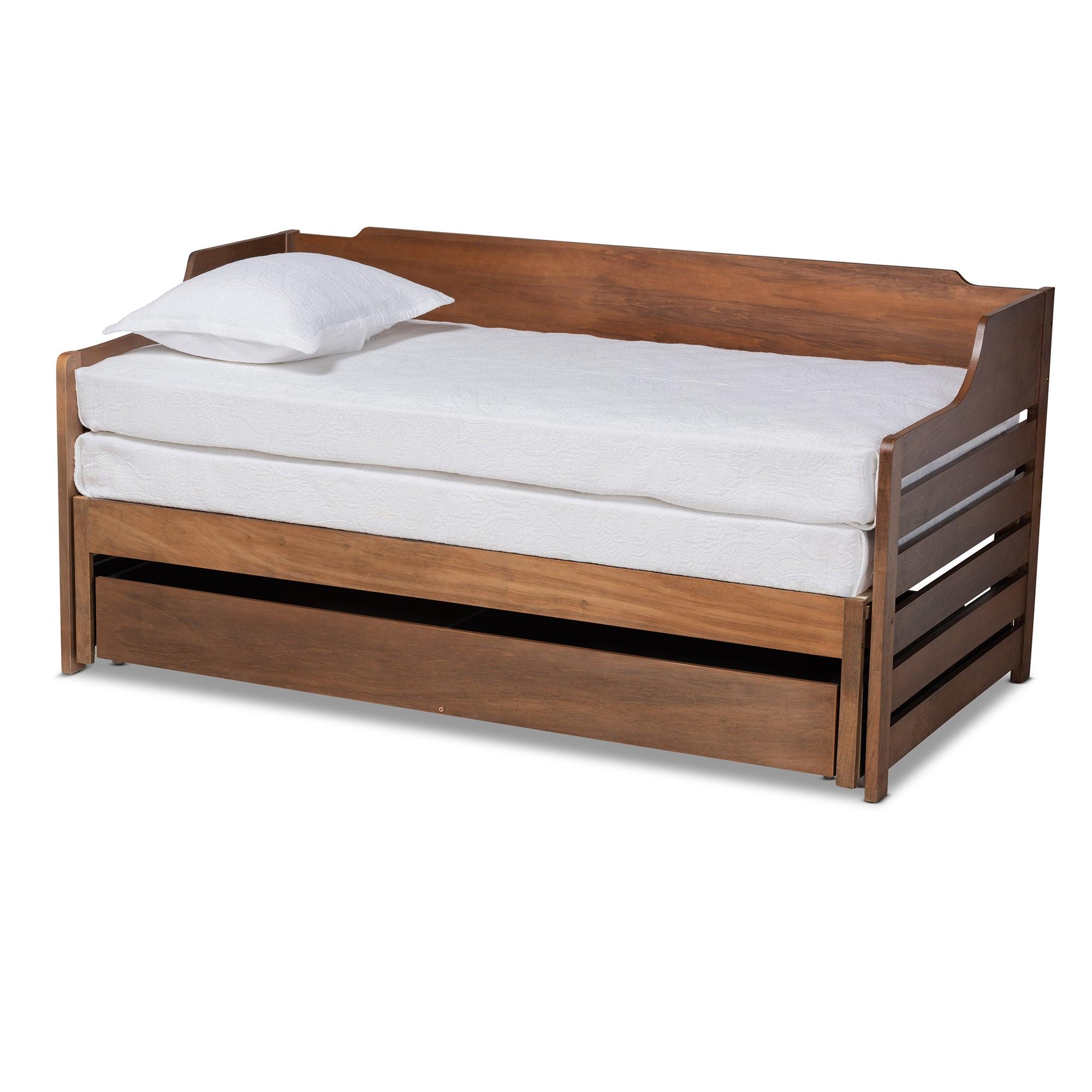 Jameson Modern and Transitional Finished Expandable to Daybed with Storage Drawer