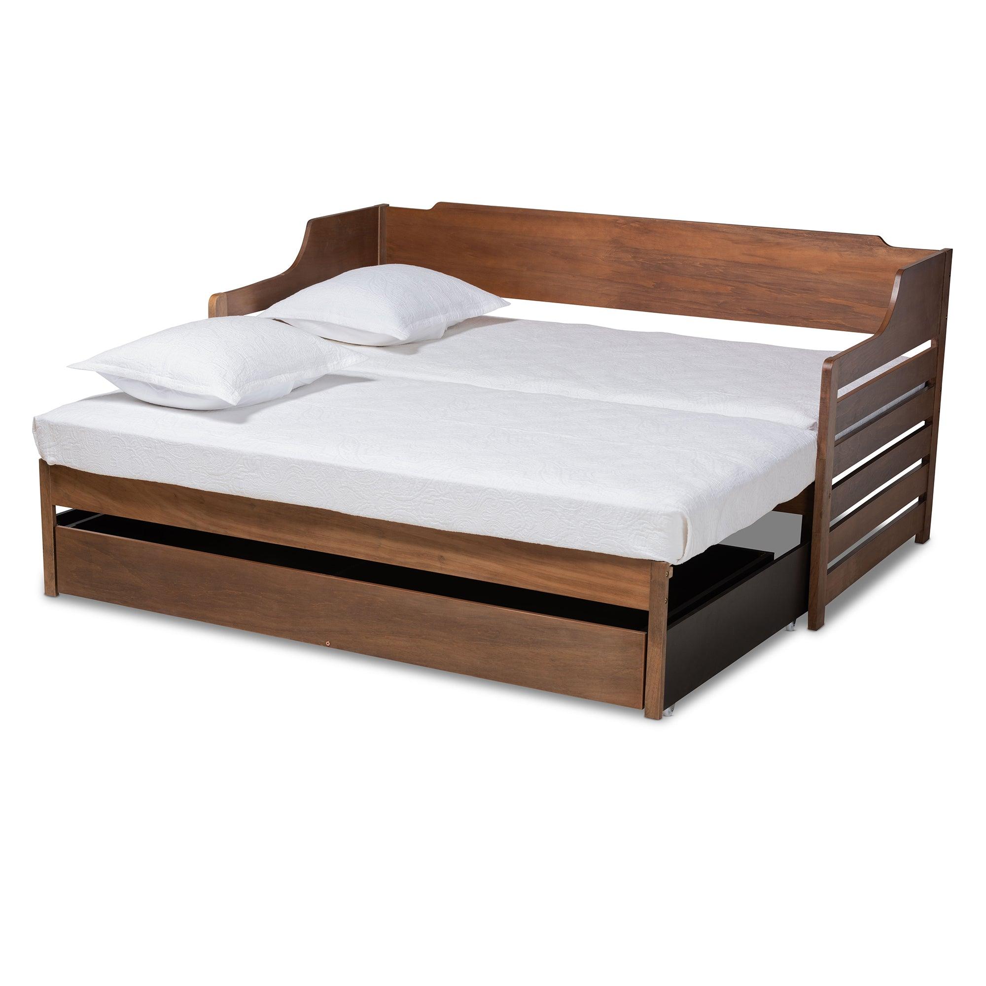 Jameson Modern and Transitional Finished Expandable to Daybed with Storage Drawer