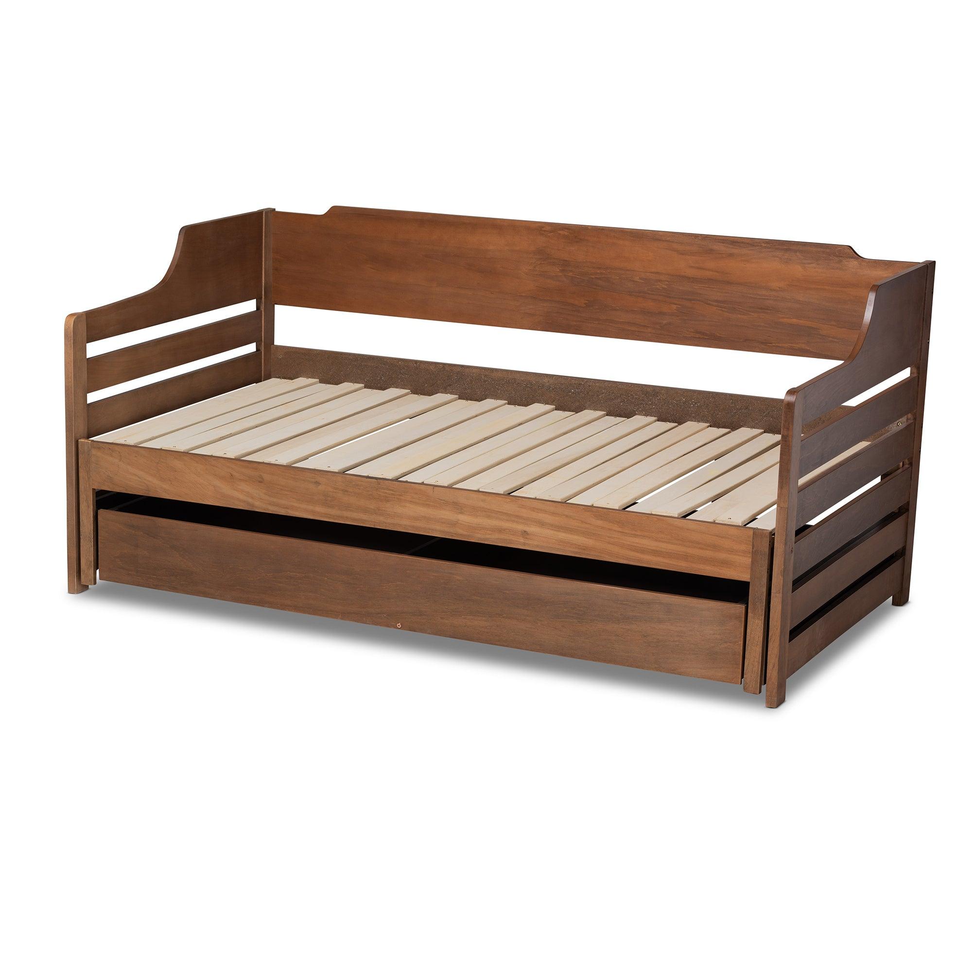 Jameson Modern and Transitional Finished Expandable to Daybed with Storage Drawer