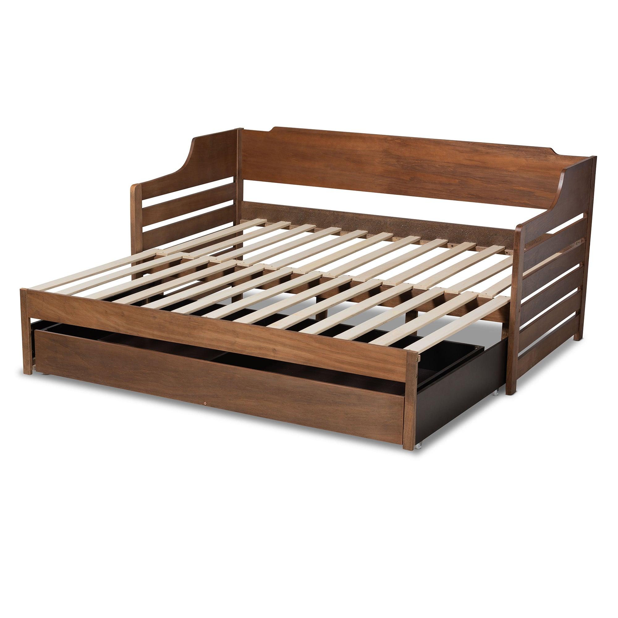 Jameson Modern and Transitional Finished Expandable to Daybed with Storage Drawer