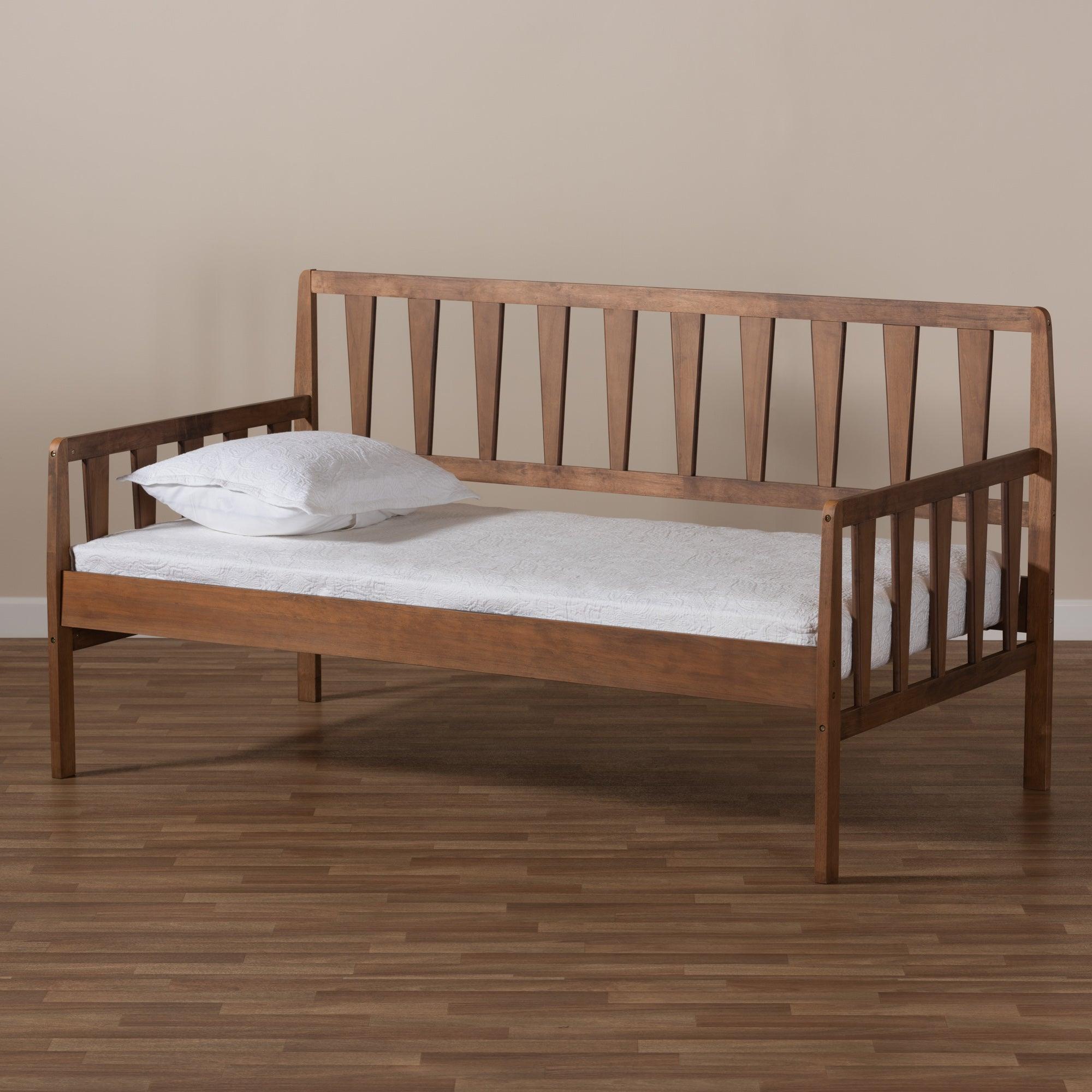 Midori Modern and Contemporary Transitional Finished Wood Daybed