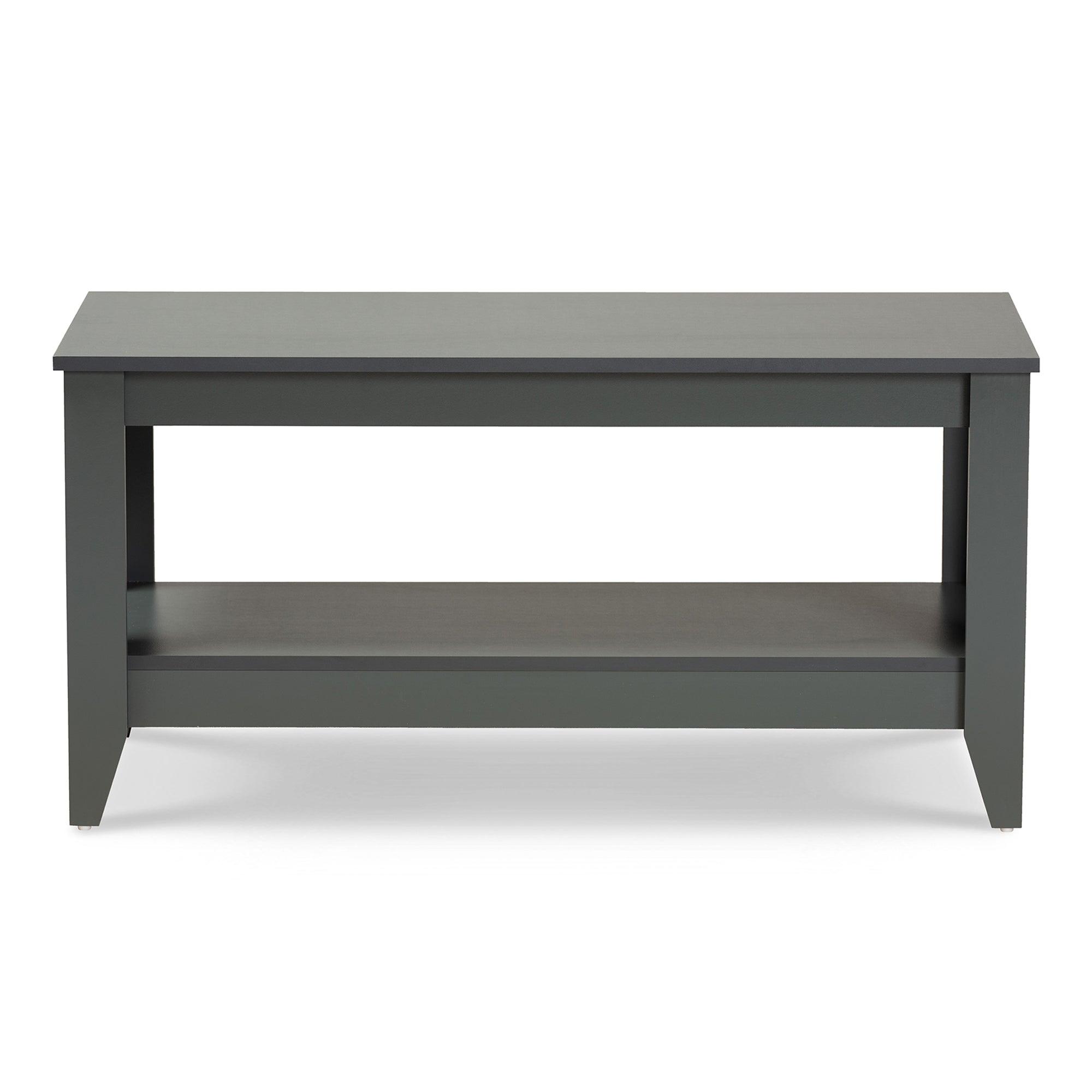 Elada Modern and Contemporary Finished Wood Coffee Table