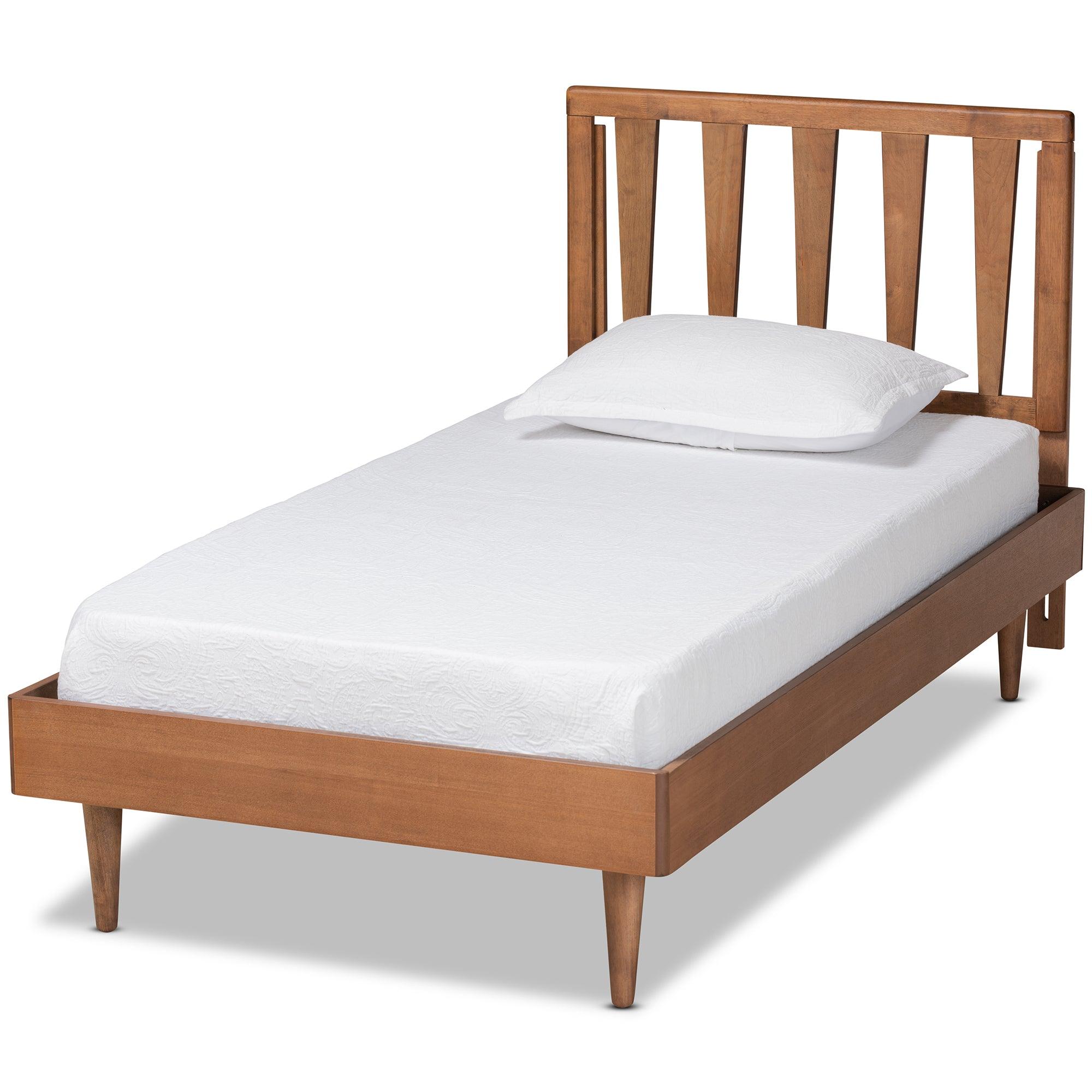 Kuro Modern and Contemporary Finished Wood Platform Bed