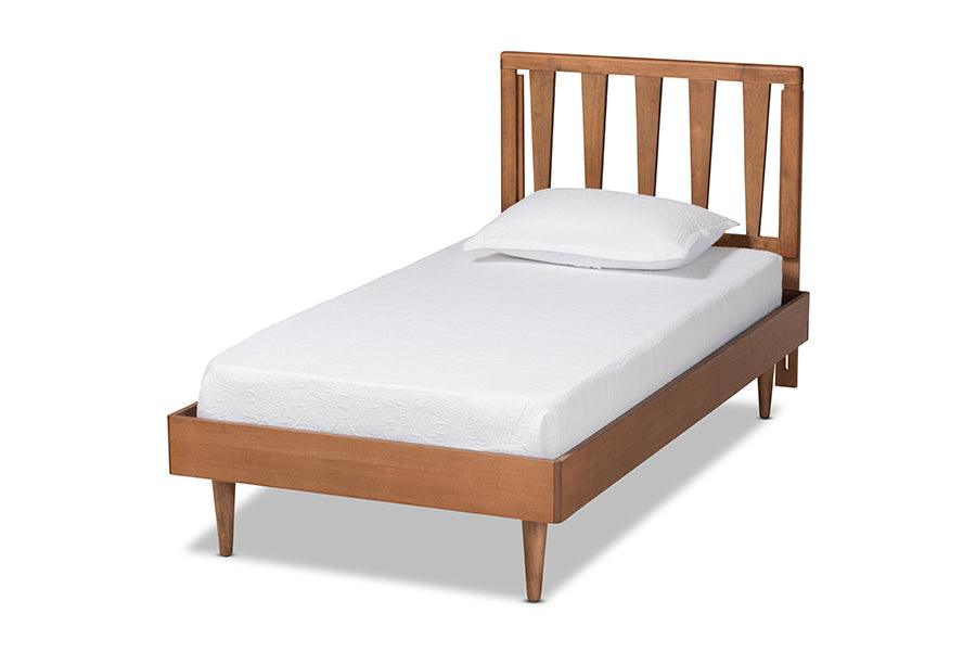 Kuro Modern and Contemporary Finished Wood Platform Bed