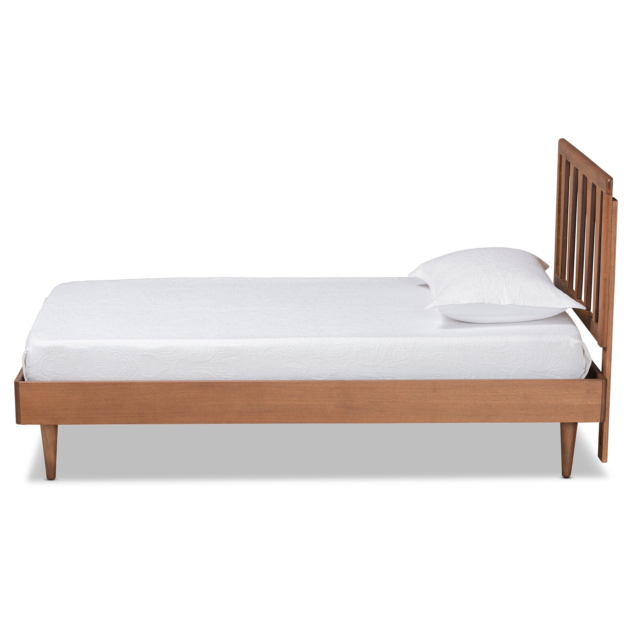 Kuro Modern and Contemporary Finished Wood Platform Bed