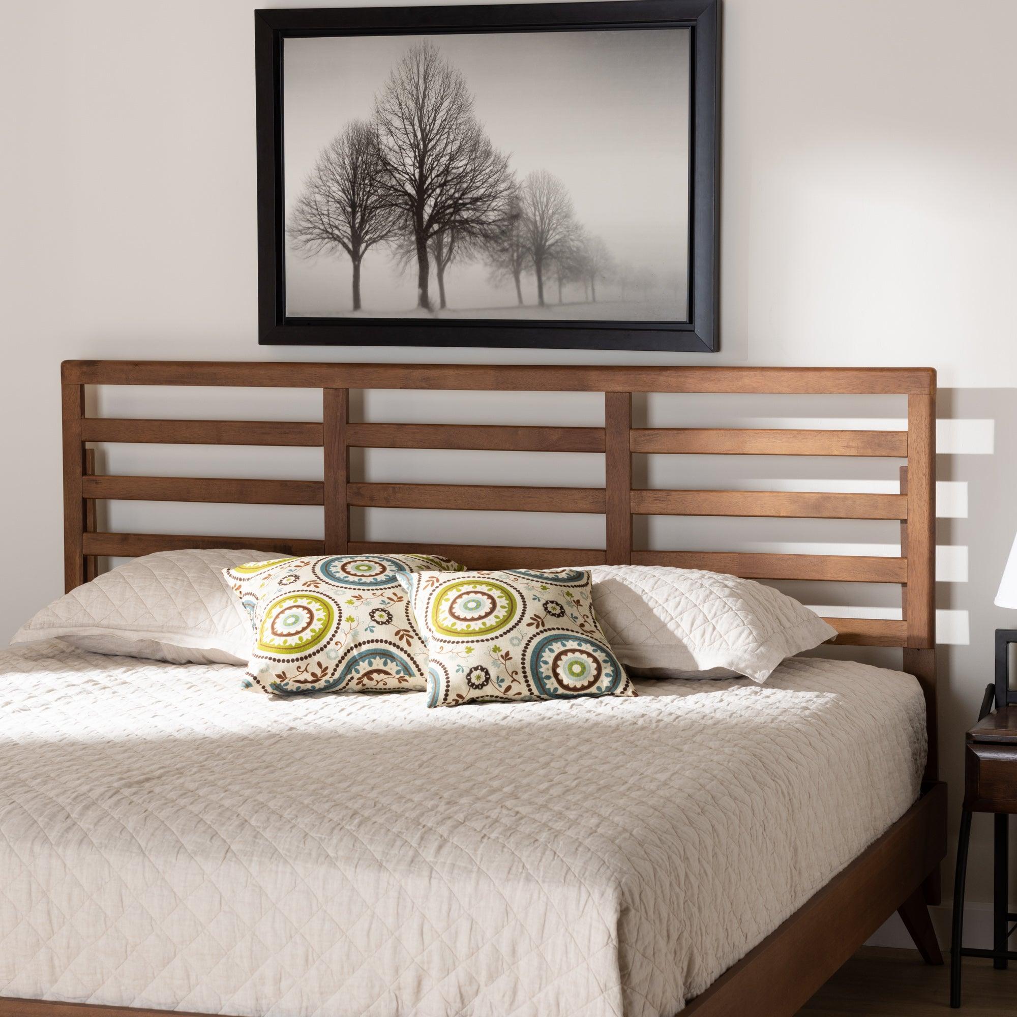 Akemi Modern and Contemporary Ash Finished Wood Headboard