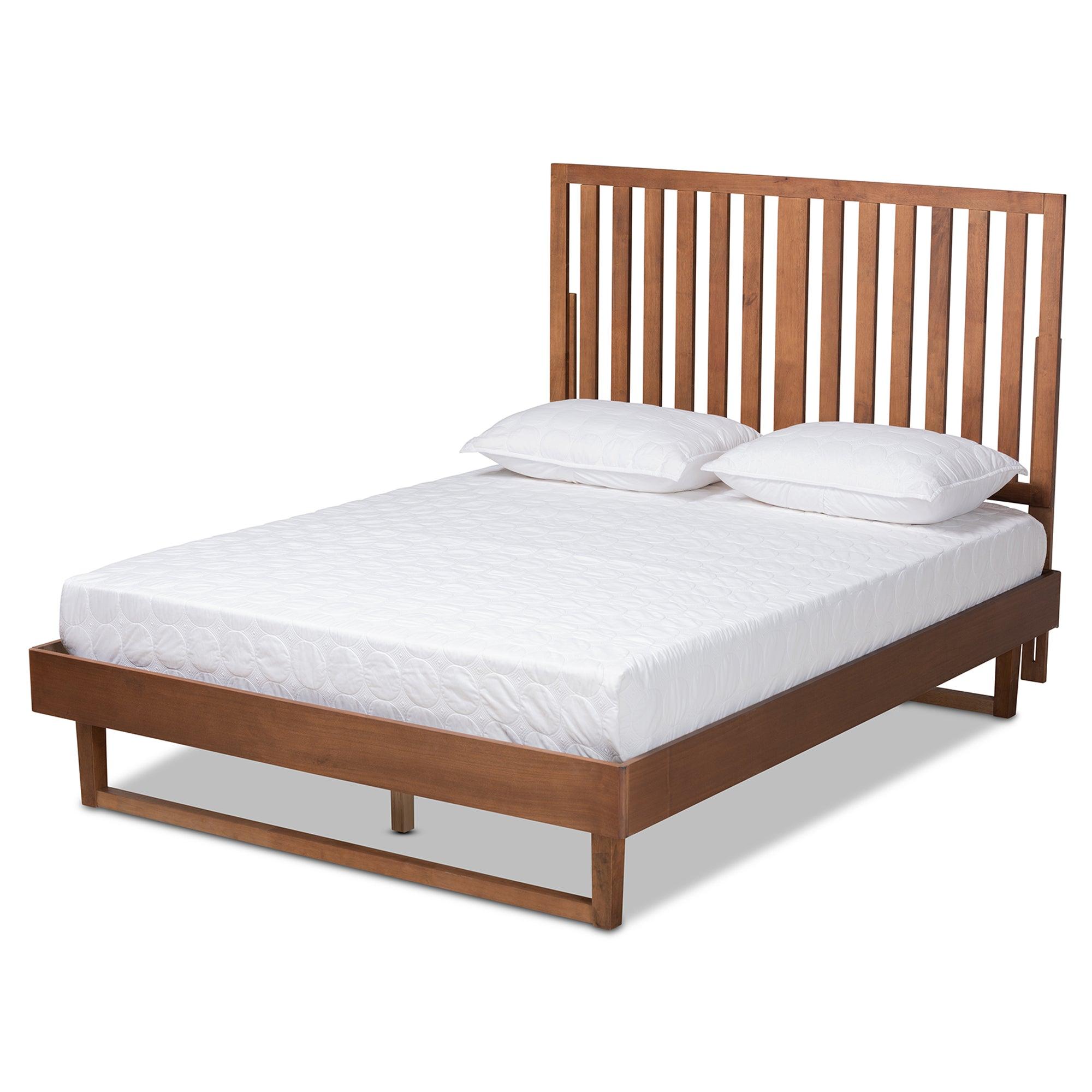 Marin Modern and Contemporary Finished Wood Platform Bed