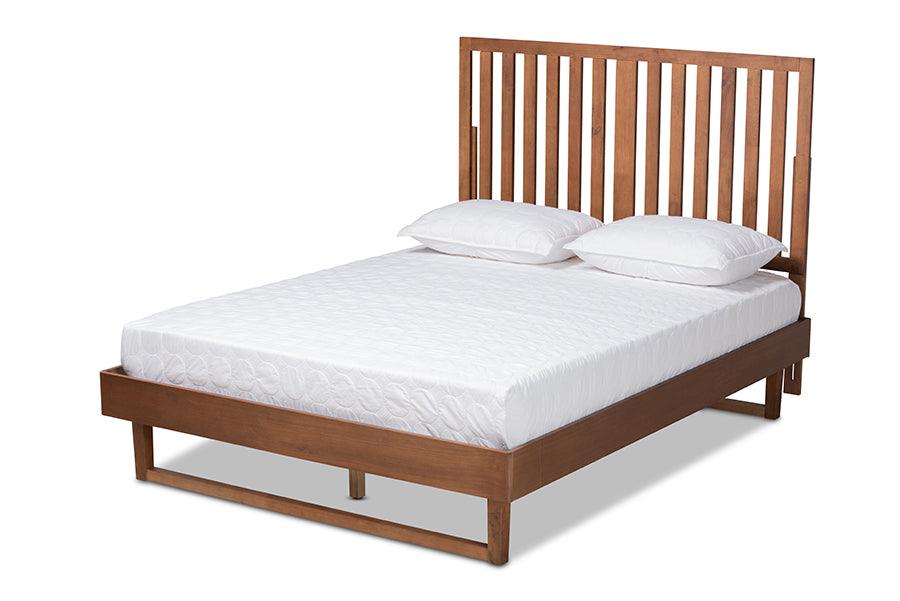 Marin Modern and Contemporary Finished Wood Platform Bed