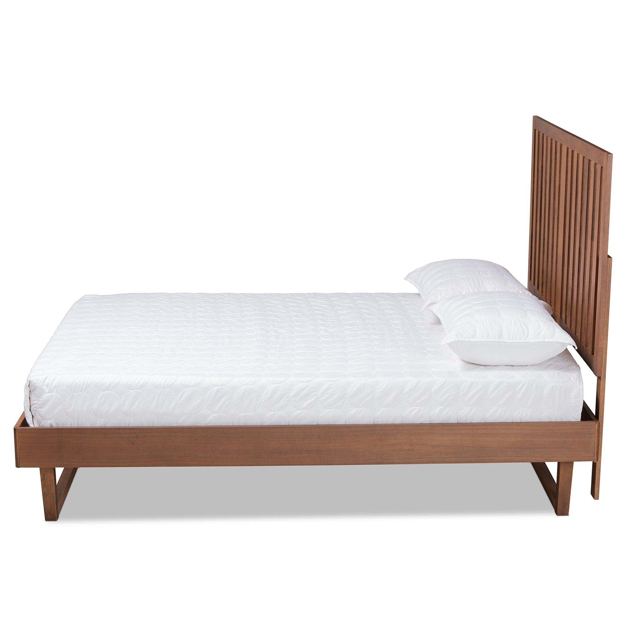 Marin Modern and Contemporary Finished Wood Platform Bed