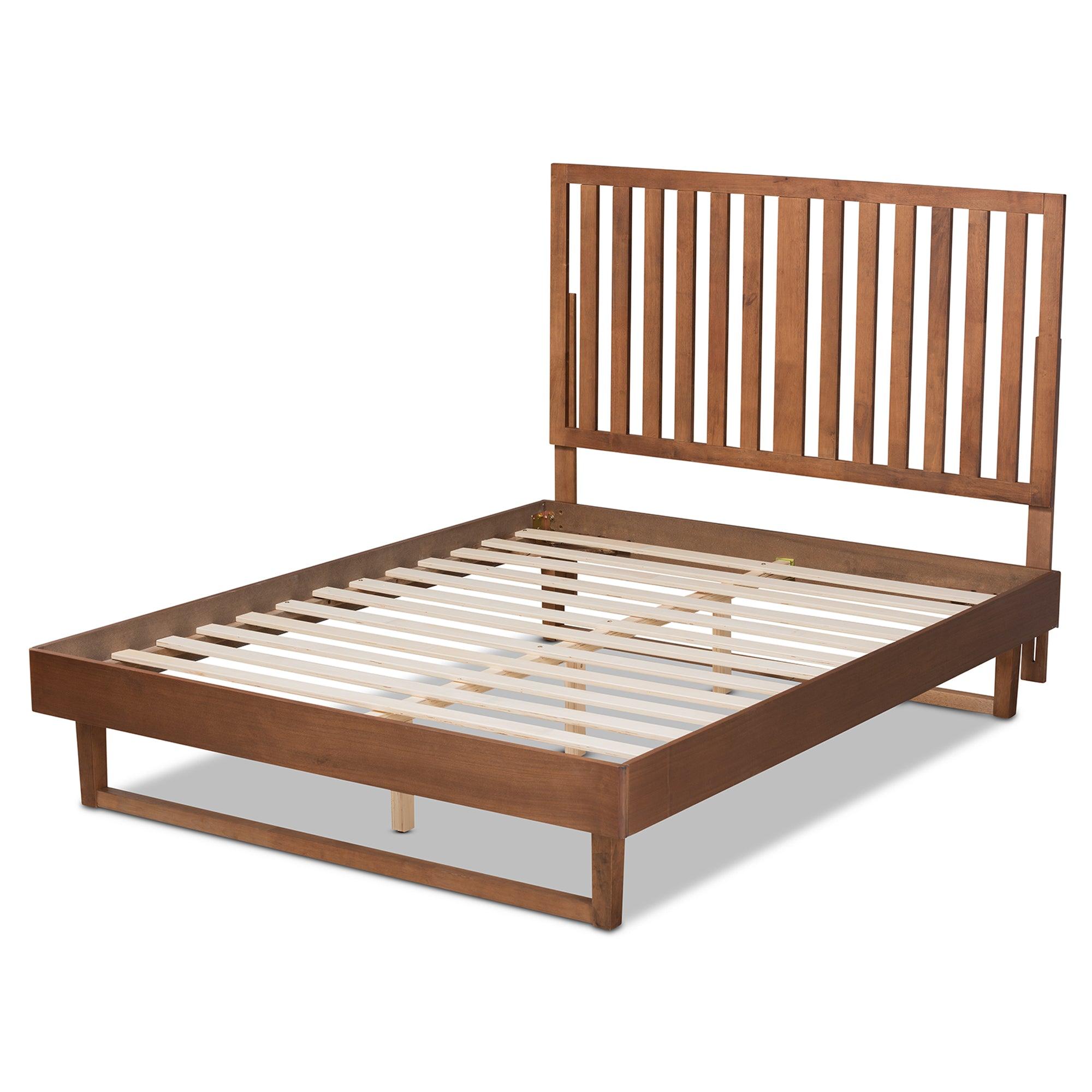 Marin Modern and Contemporary Finished Wood Platform Bed