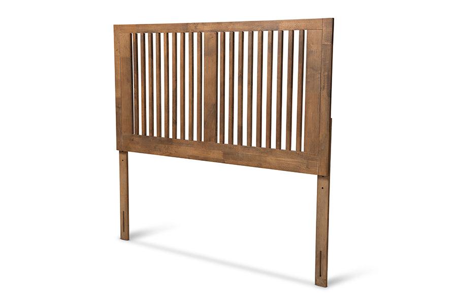 Harena Modern and Contemporary Transitional Ash Finished Wood Headboard