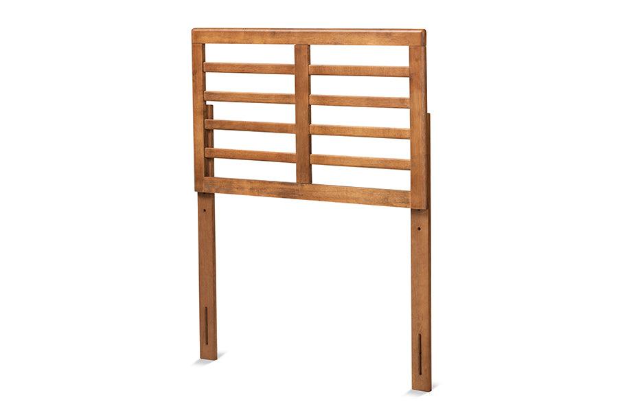 Salome Mid-Century Modern Finished Wood Open Slat Headboard