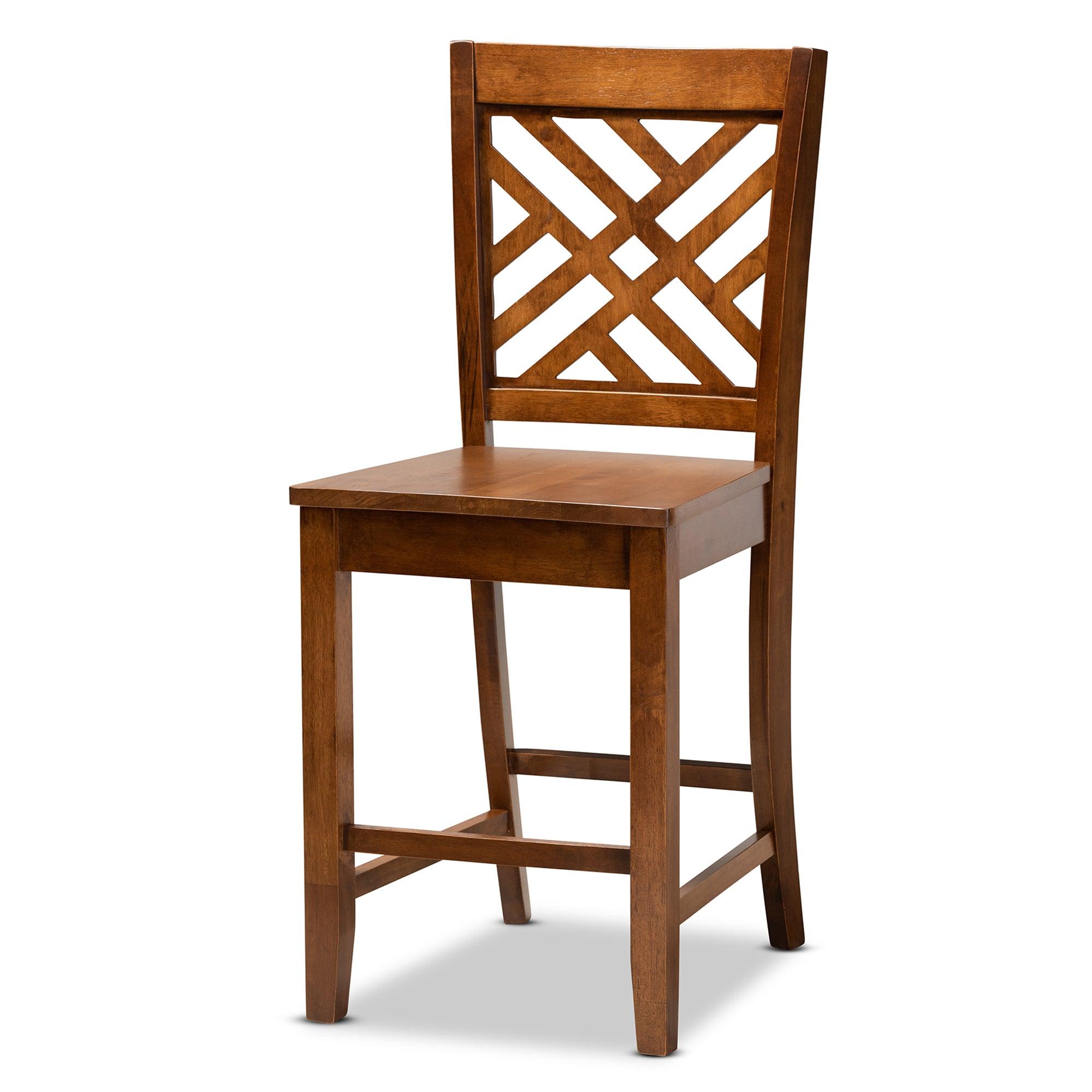 Caron Modern and Contemporary Finished Wood 5-Piece Pub Set