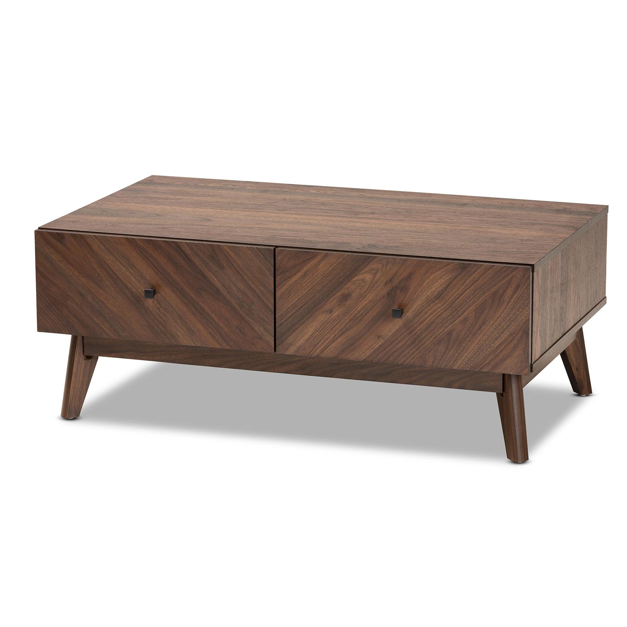 Hartman Mid-Century Modern Finished Wood Coffee Table