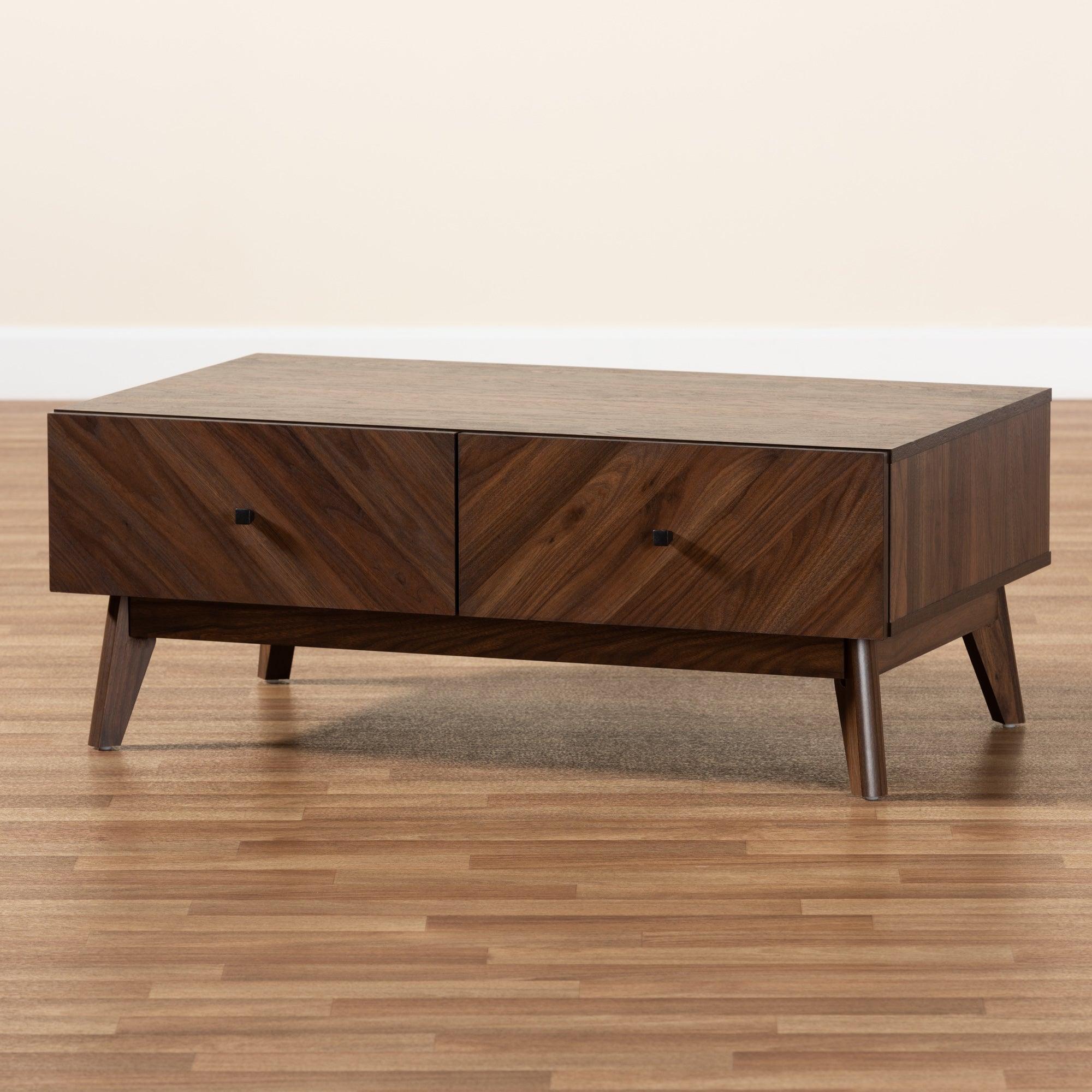 Hartman Mid-Century Modern Finished Wood Coffee Table