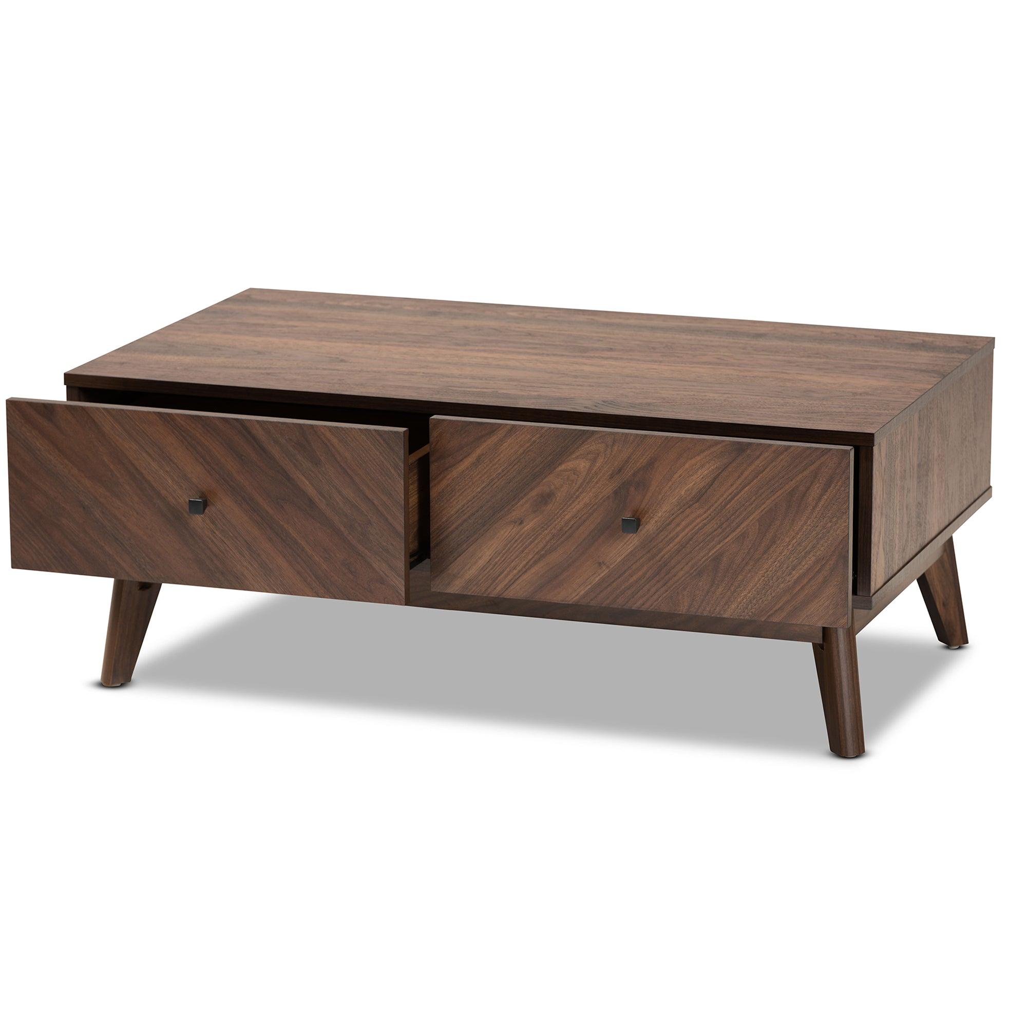 Hartman Mid-Century Modern Finished Wood Coffee Table