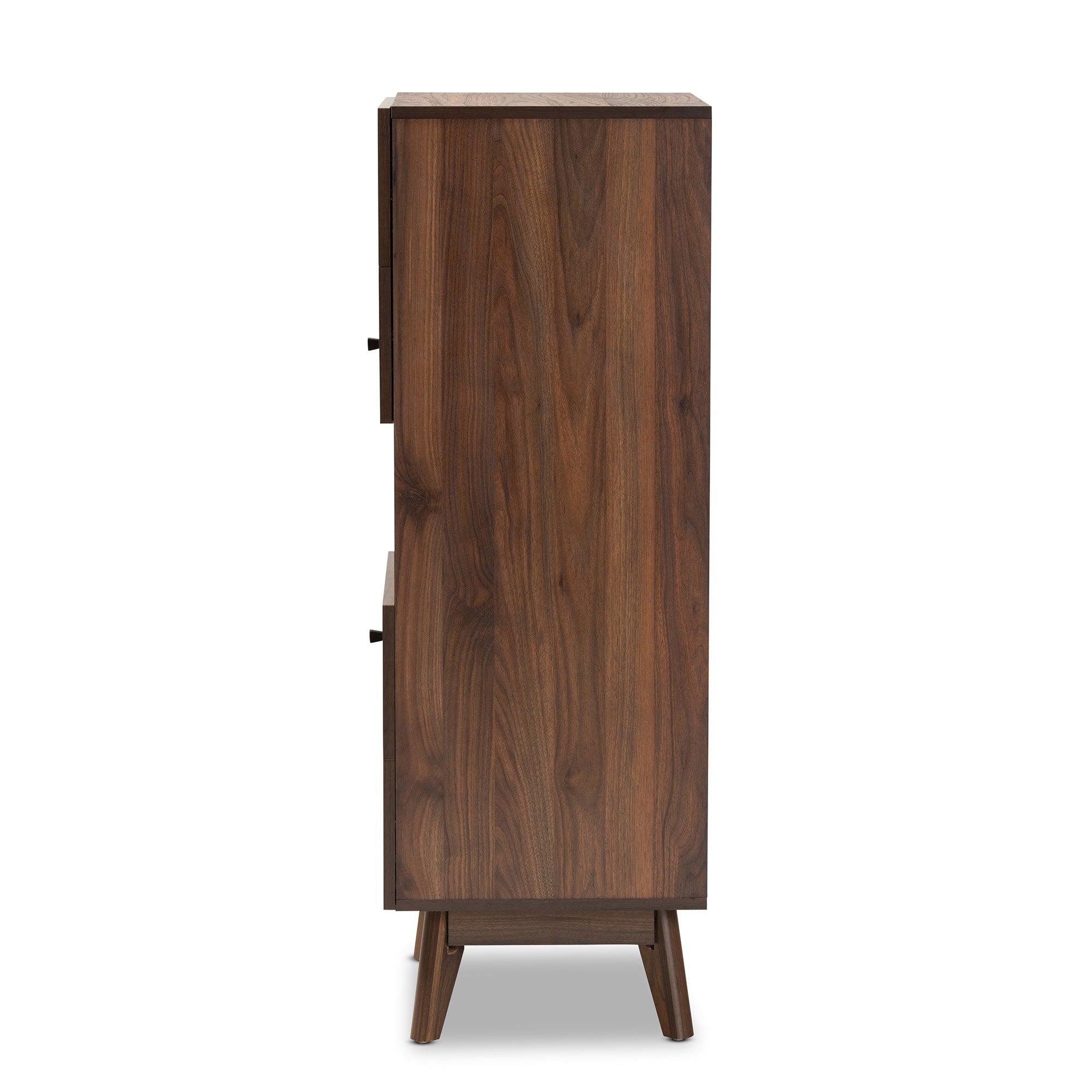 Hartman Mid-Century Modern Finished Wood Storage Cabinet