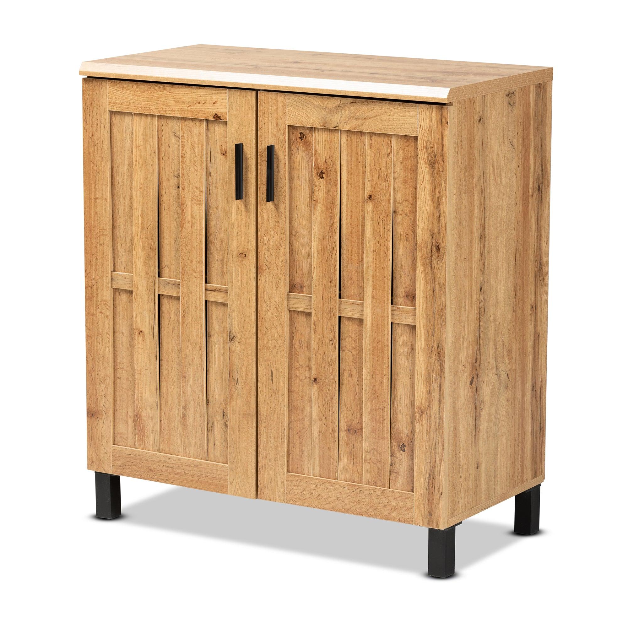 Excel Modern and Contemporary Finished Wood 2-Door Storage Cabinet