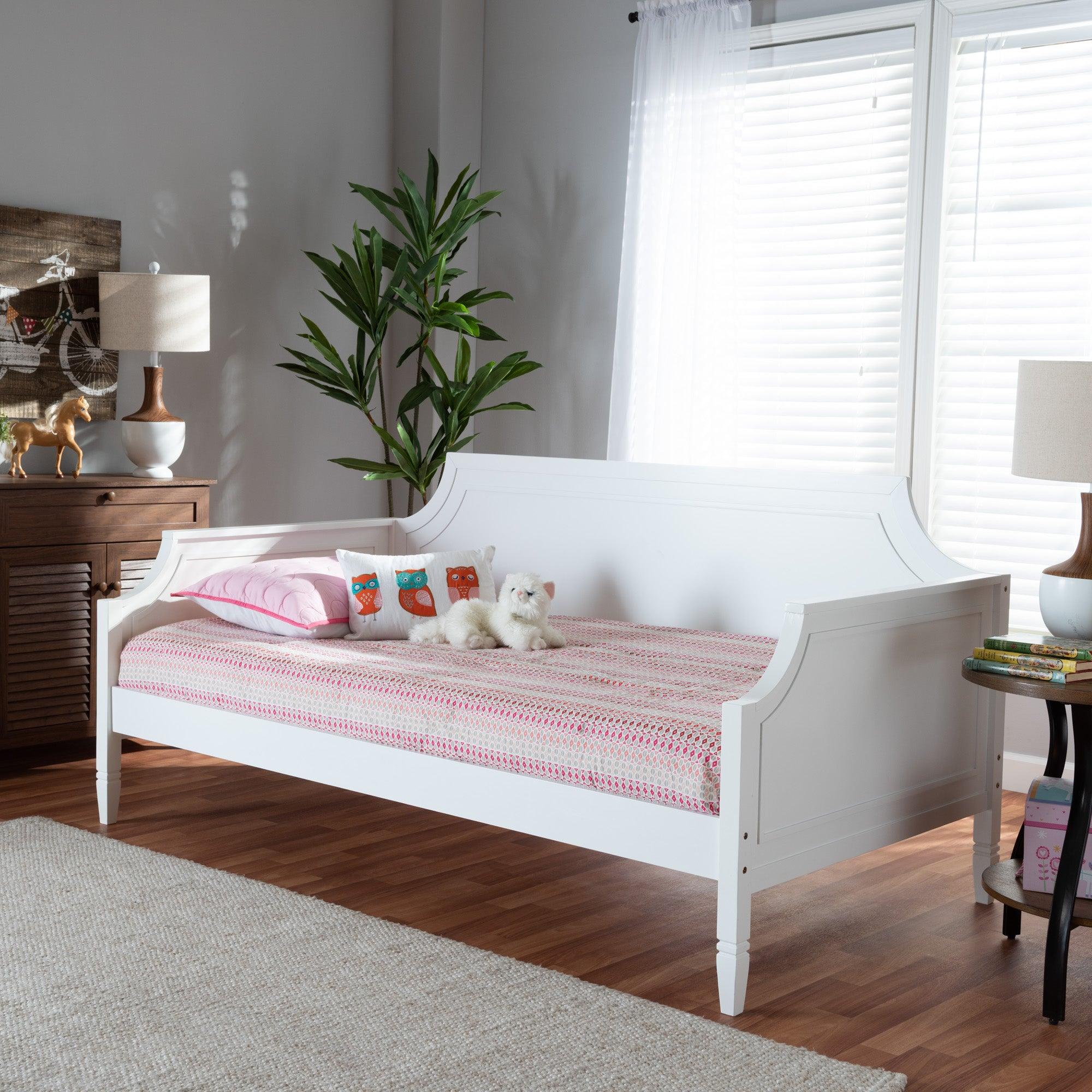 Mariana Classic and Traditional Finished Wood Daybed