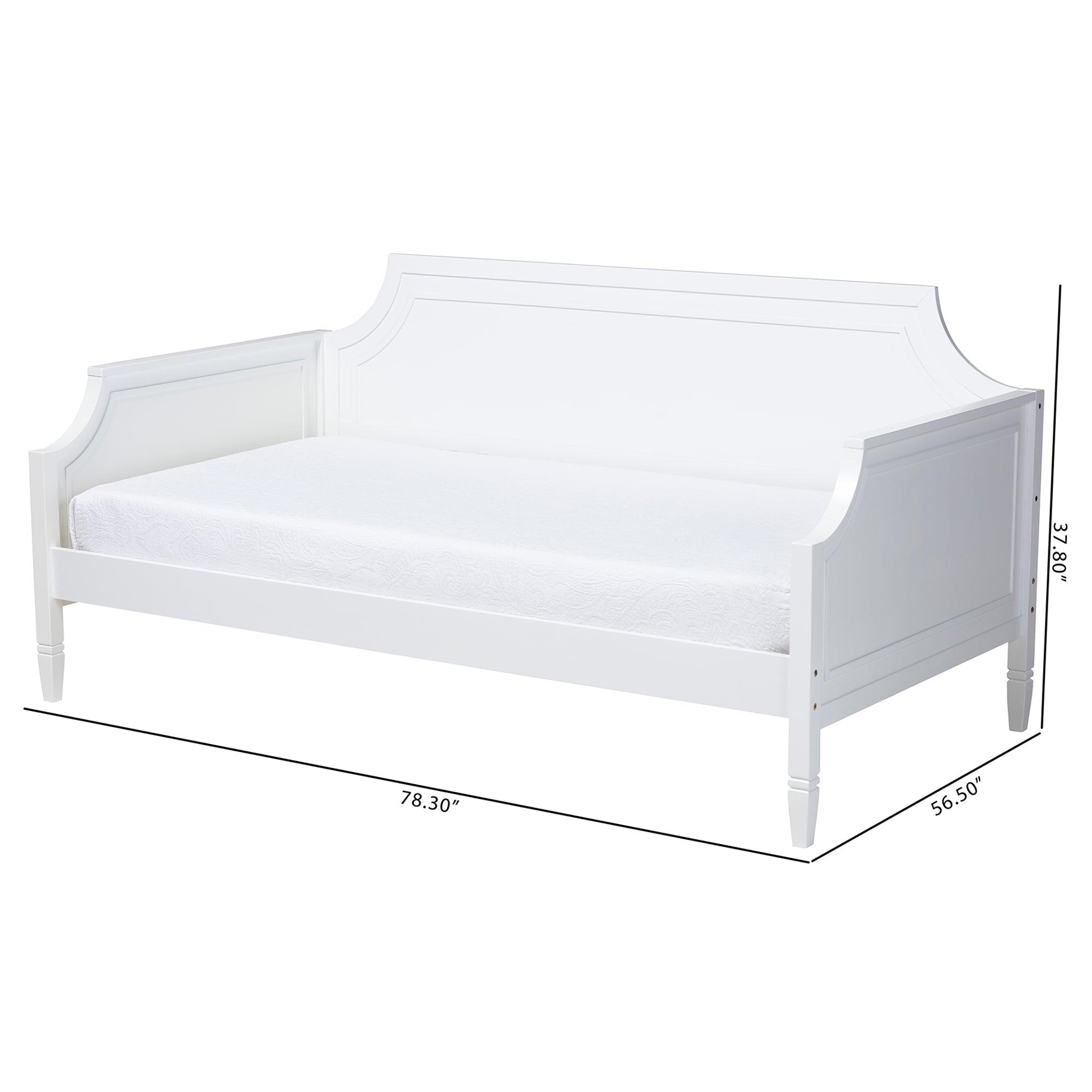 Mariana Classic and Traditional Finished Wood Daybed