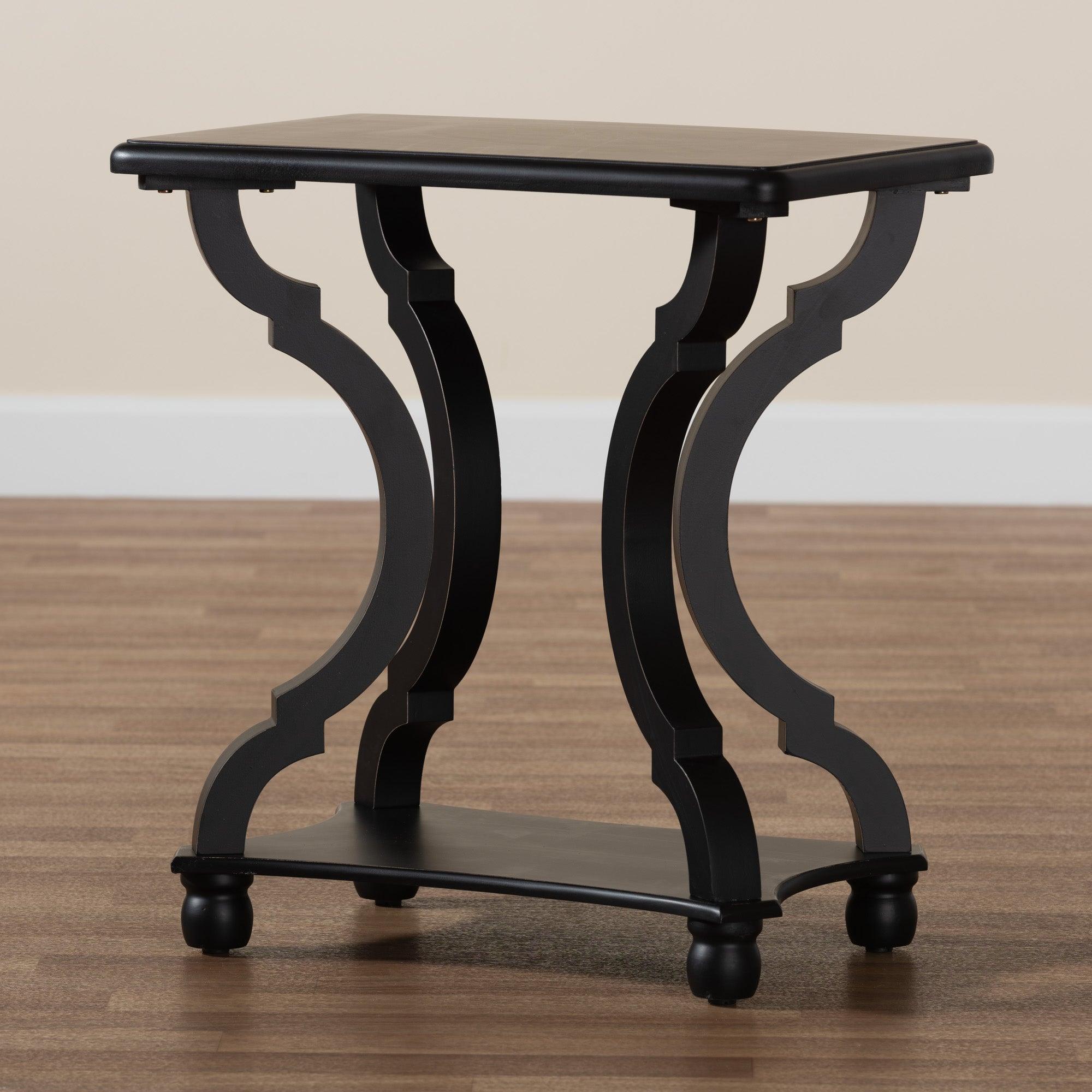 Cianna Classic and Traditional Wood End Table