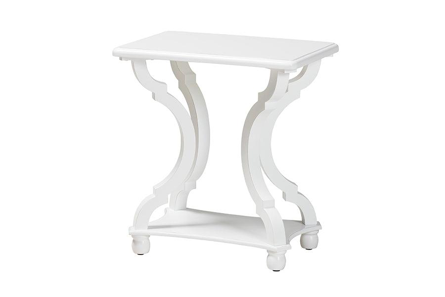 Cianna Classic and Traditional Wood End Table