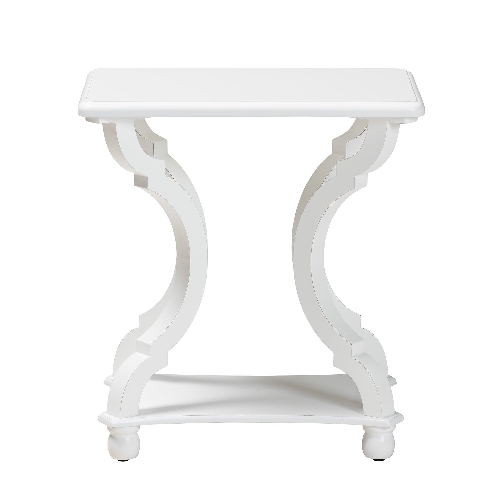 Cianna Classic and Traditional Wood End Table