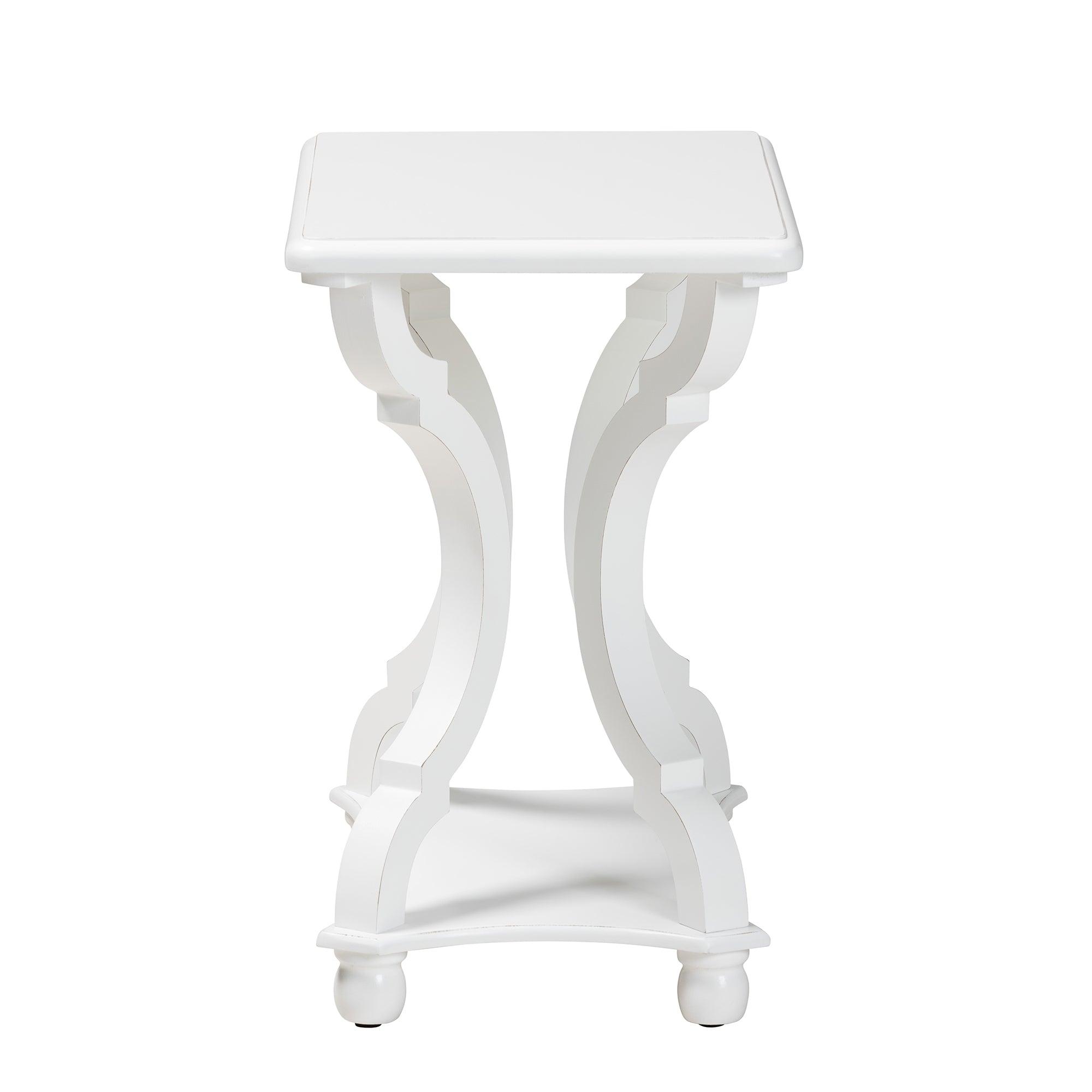 Cianna Classic and Traditional Wood End Table