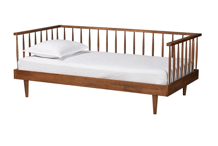 Matilda Mid-Century Modern Ash Finished Wood Daybed