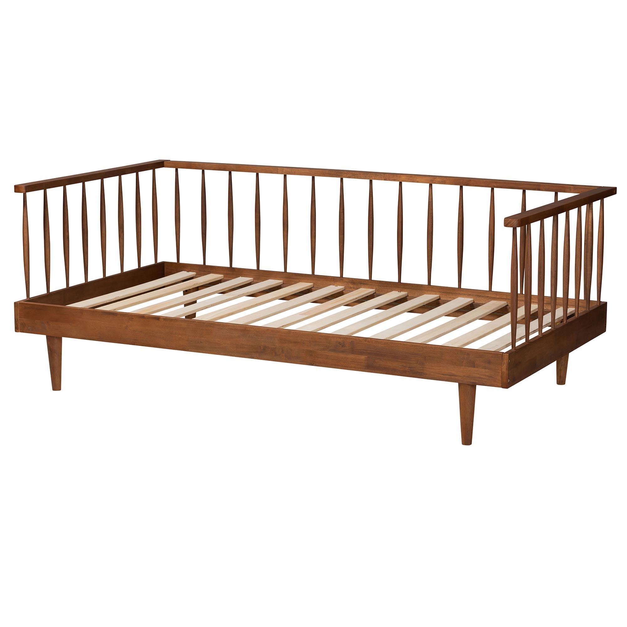 Matilda Mid-Century Modern Ash Finished Wood Daybed