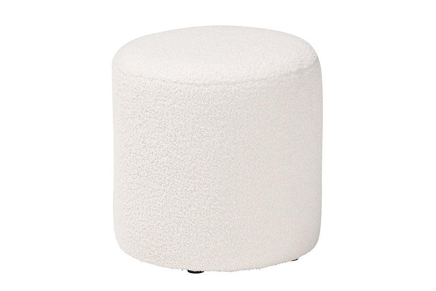 Tori Modern and Contemporary Boucle Upholstered Ottoman