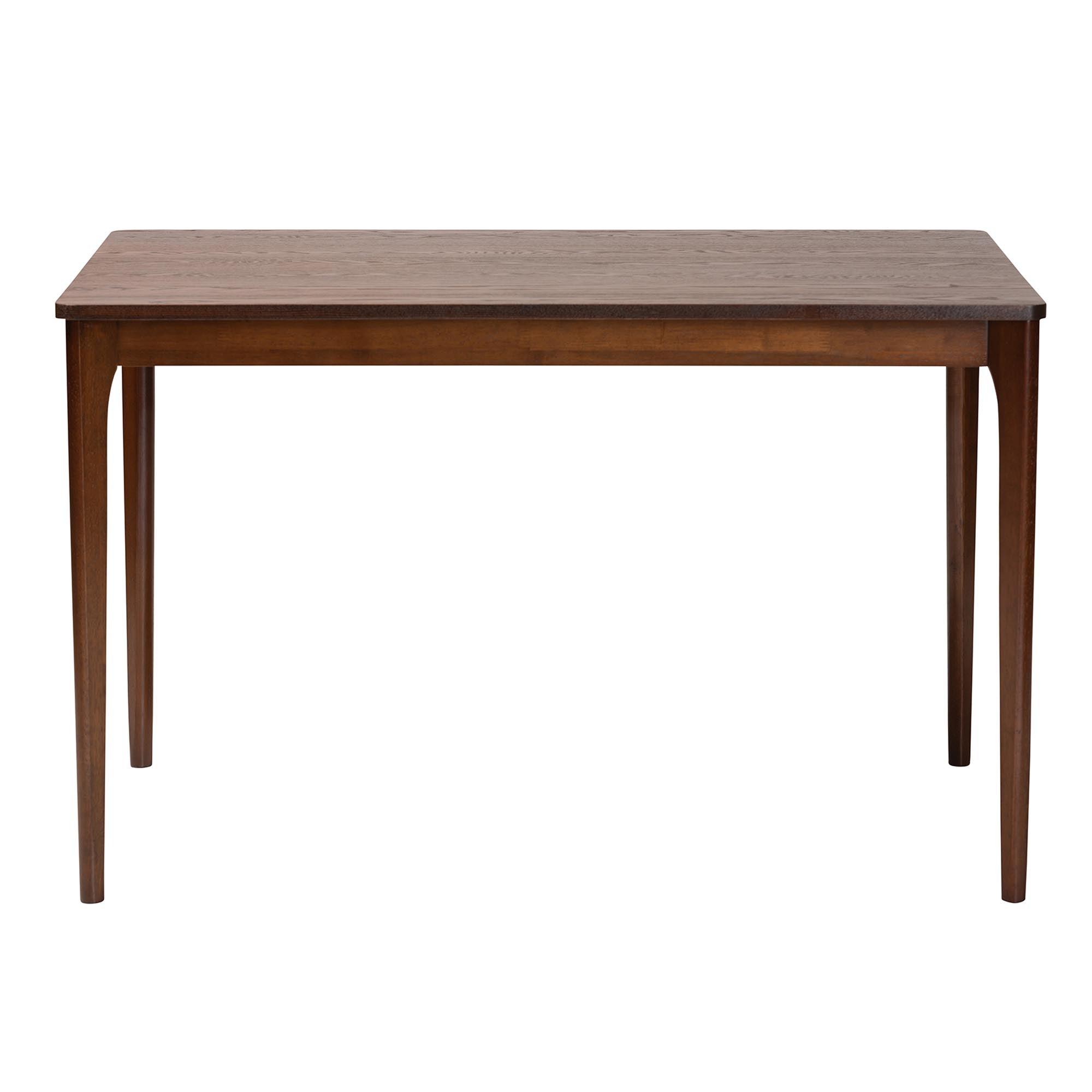 Sherwin Mid-Century Modern Finished Wood Dining Table