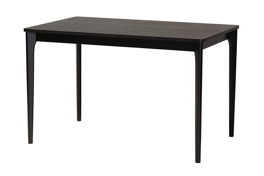 Sherwin Mid-Century Modern Finished Wood Dining Table