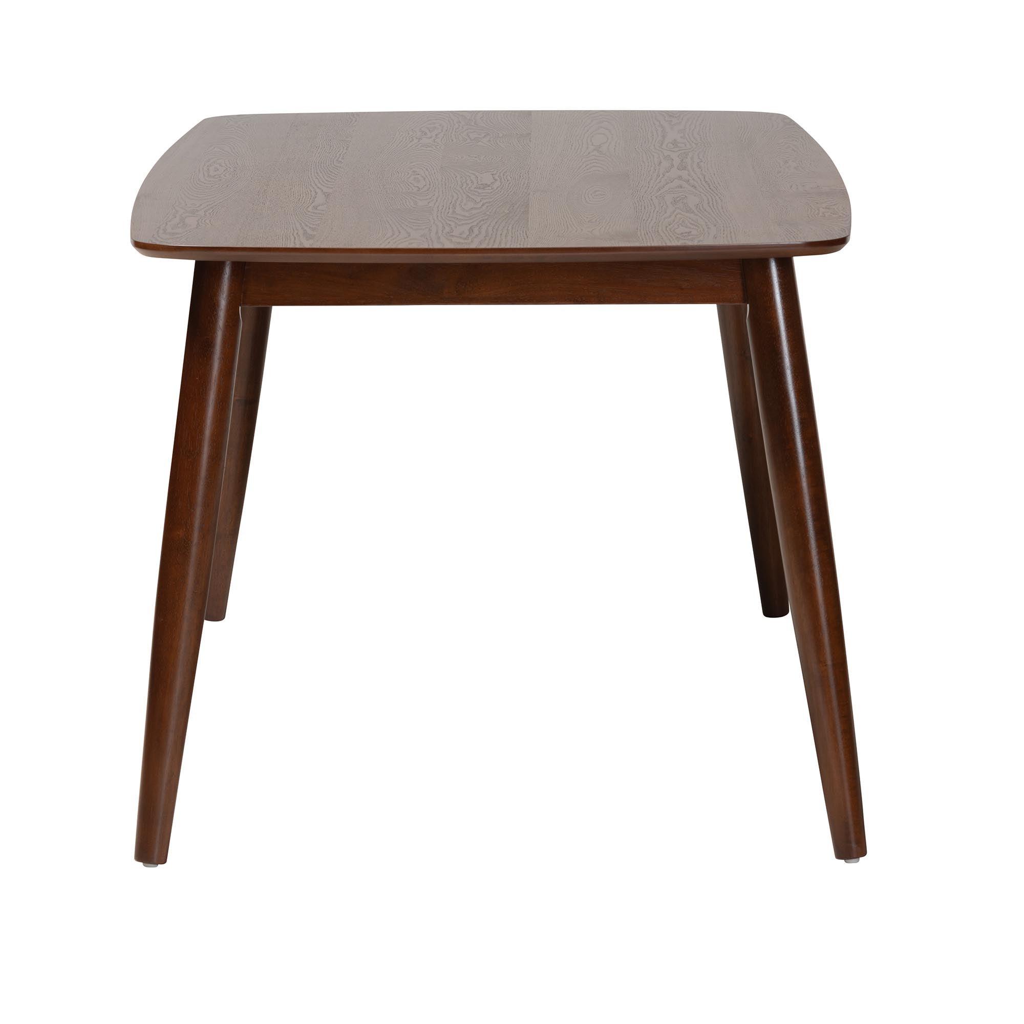 Flora Mid-Century Modern Finished Wood Dining Table