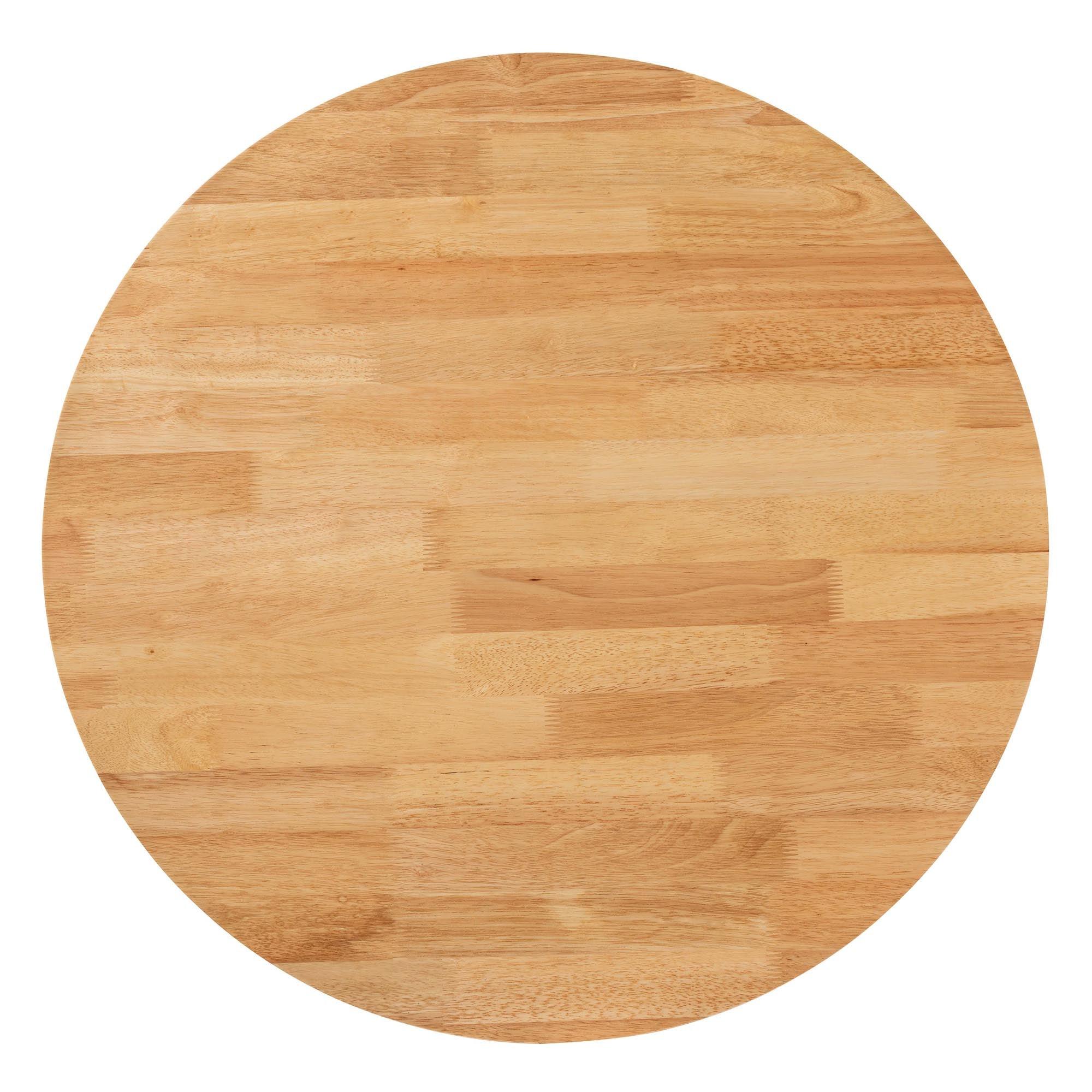 Kenji Modern Finished Wood 34-Inch-Wide Round Wood Dining Table