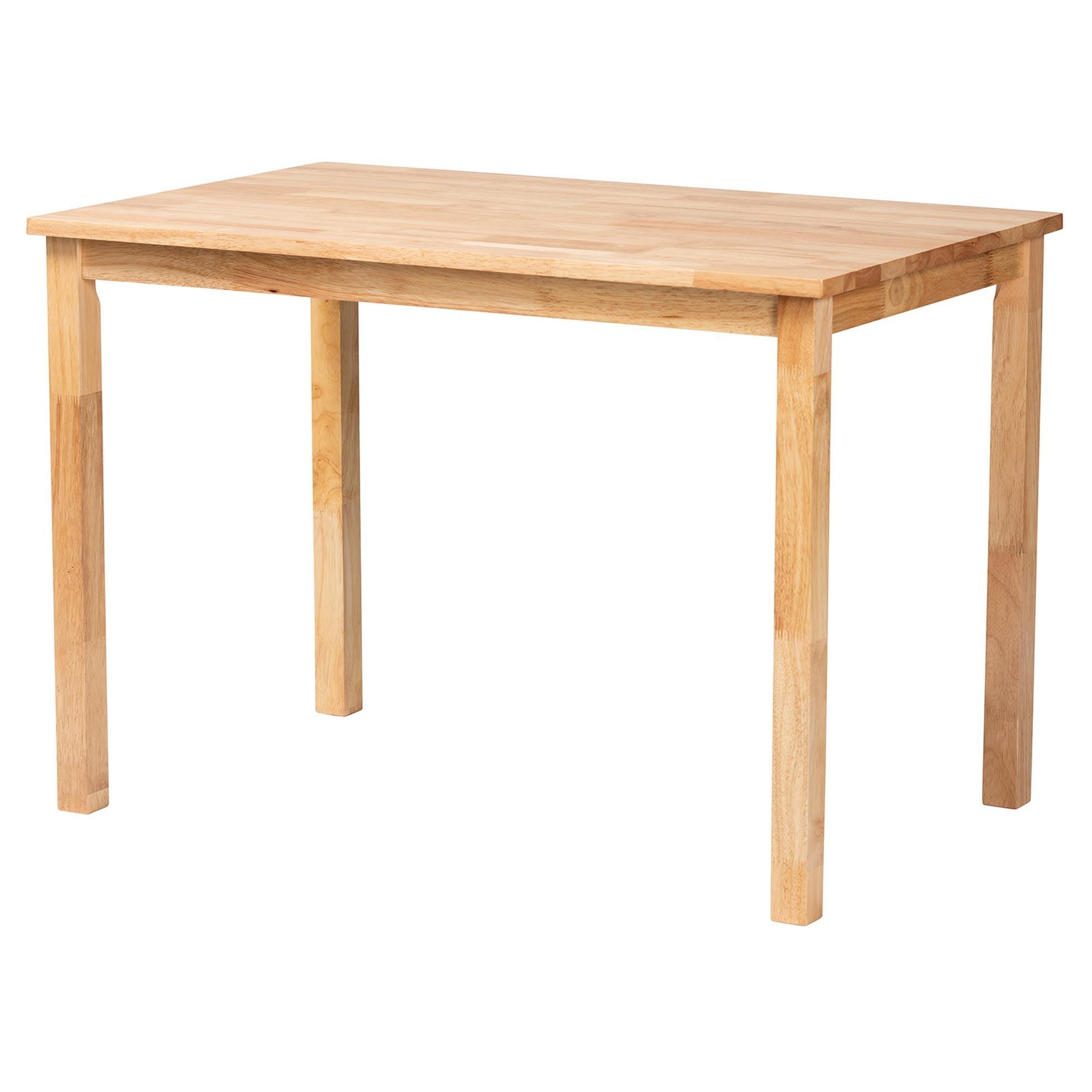 Eveline Modern Finished Wood 43-Inch Dining Table