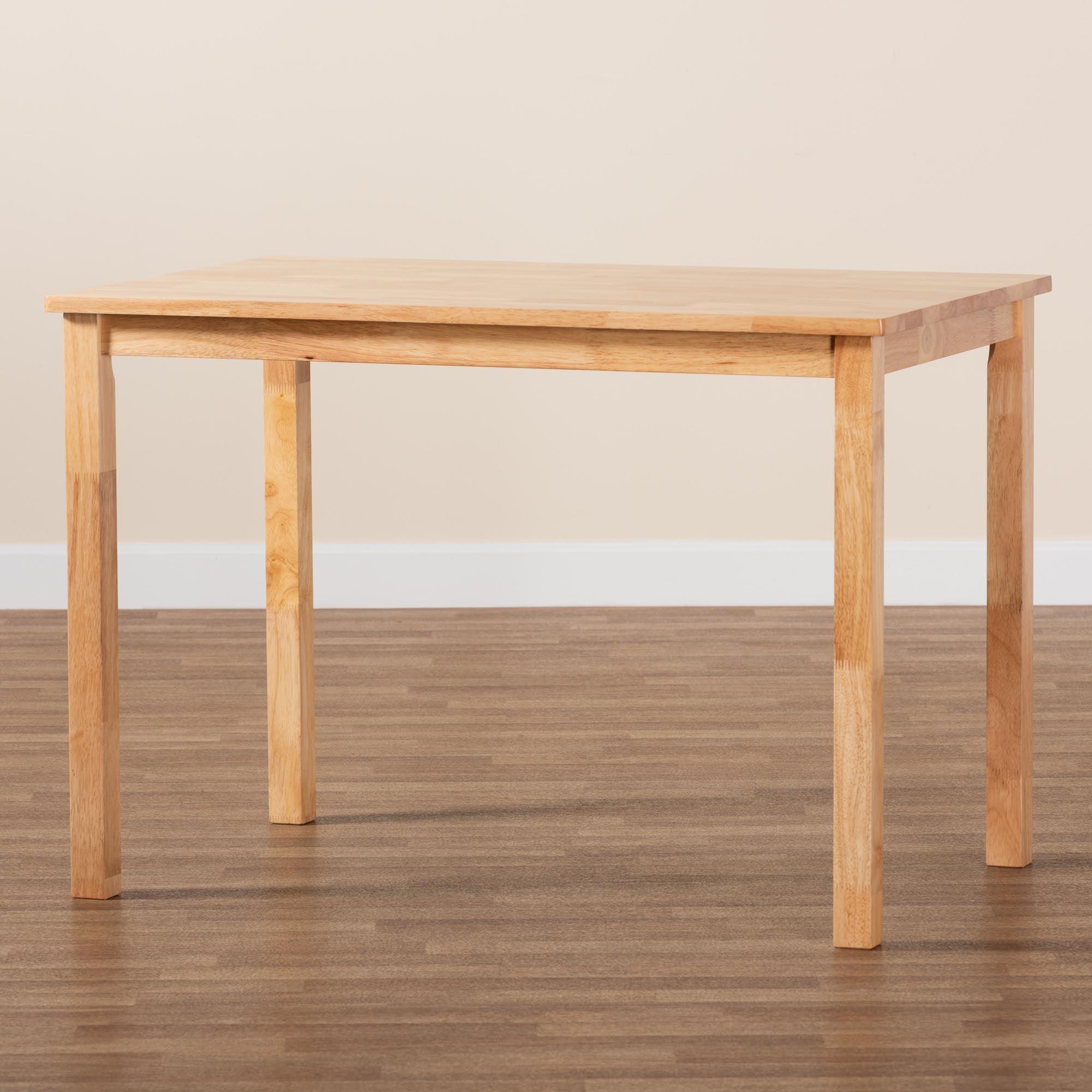 Eveline Modern Finished Wood 43-Inch Dining Table