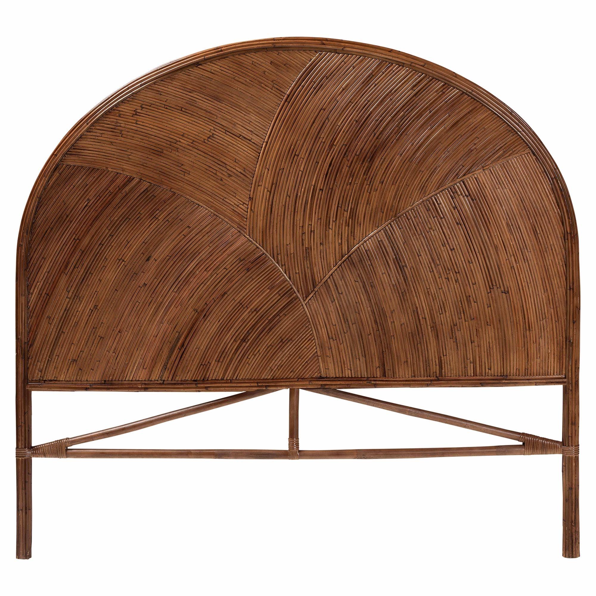 bali & pari Seana Bohemian Rattan Standalone Headboard