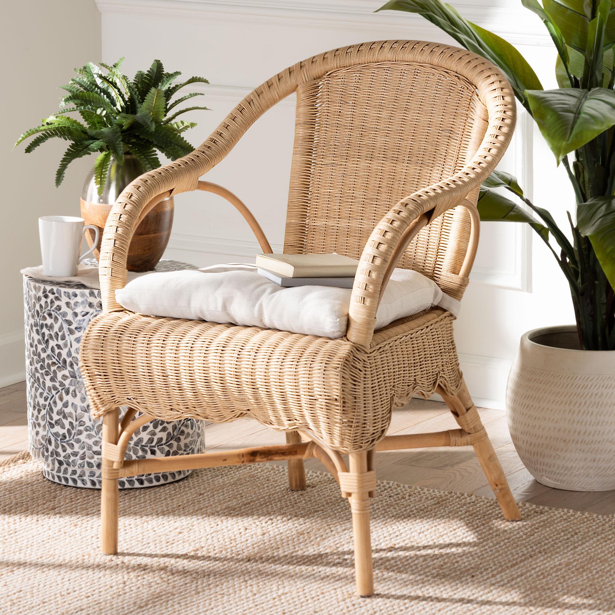 bali & pari Reinu Rattan Dining Chair