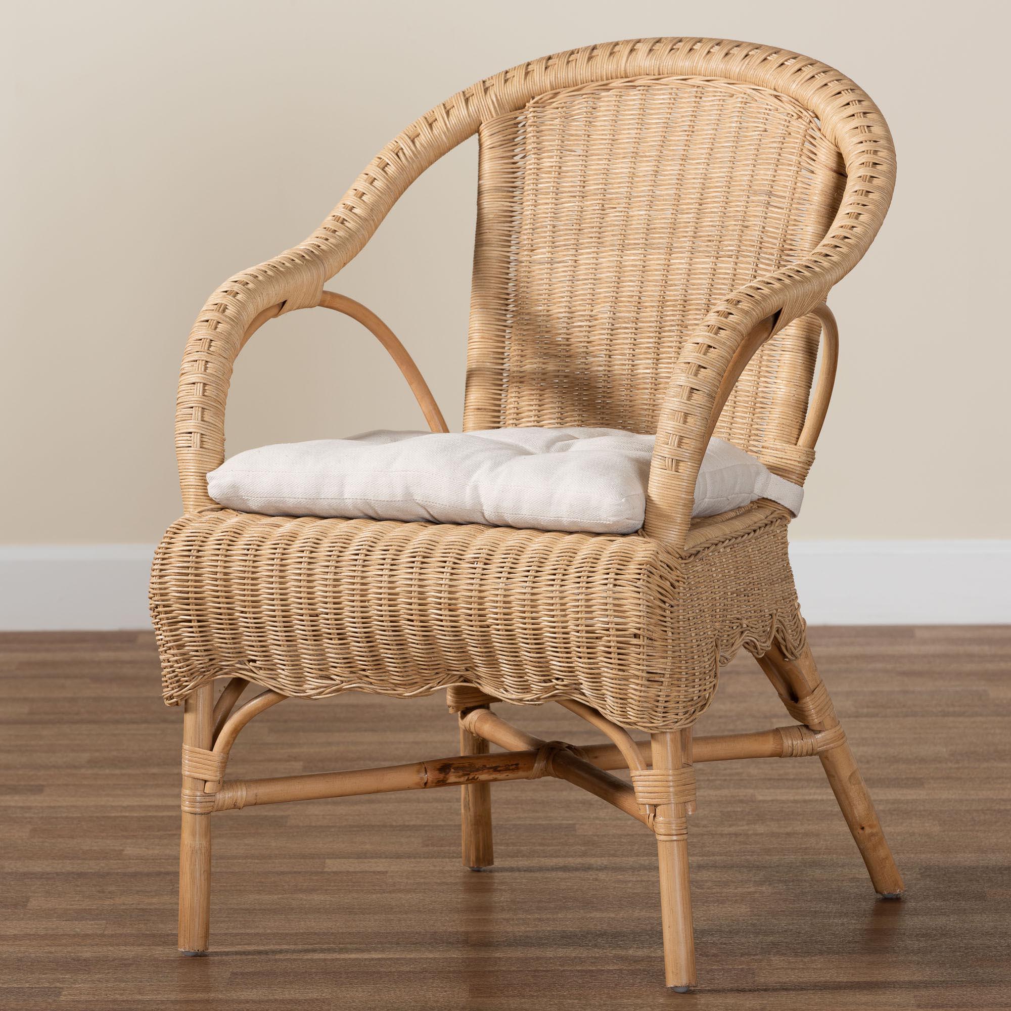 bali & pari Reinu Rattan Dining Chair