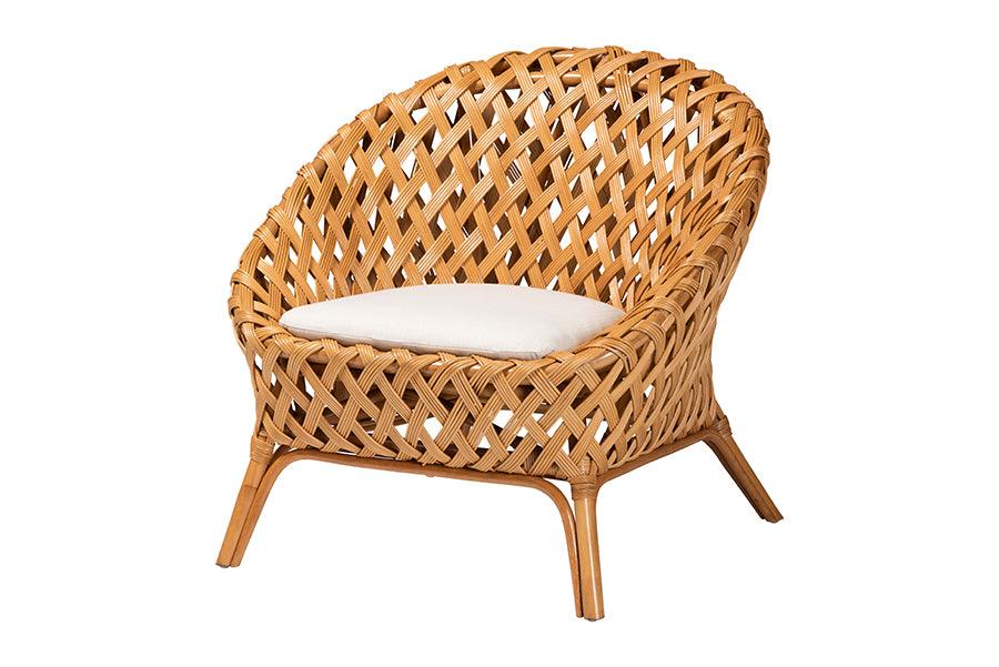 bali & pari Robista Bohemian Rattan Accent Chair