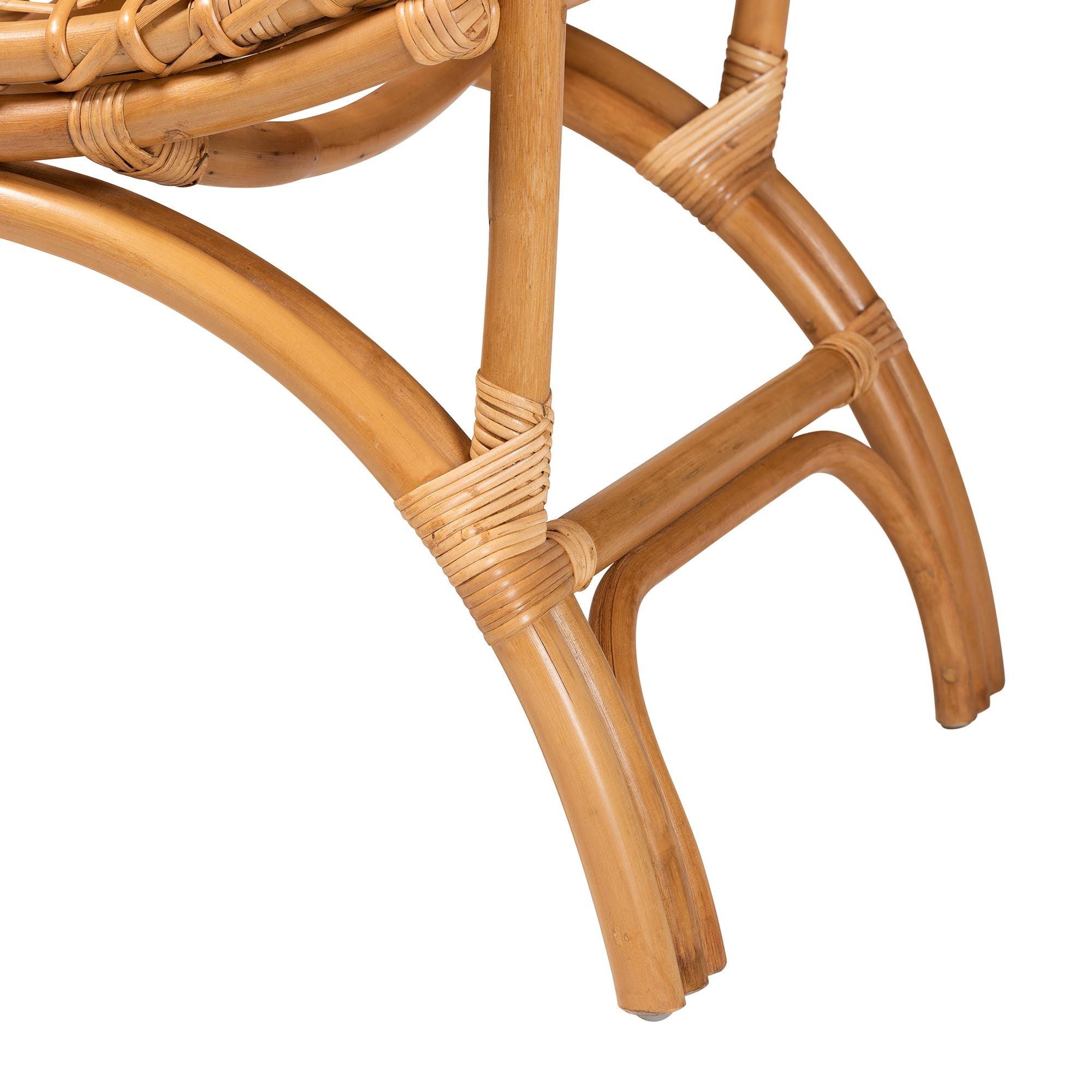 bali & pari Mamba Bohemian Rattan Arm Chair